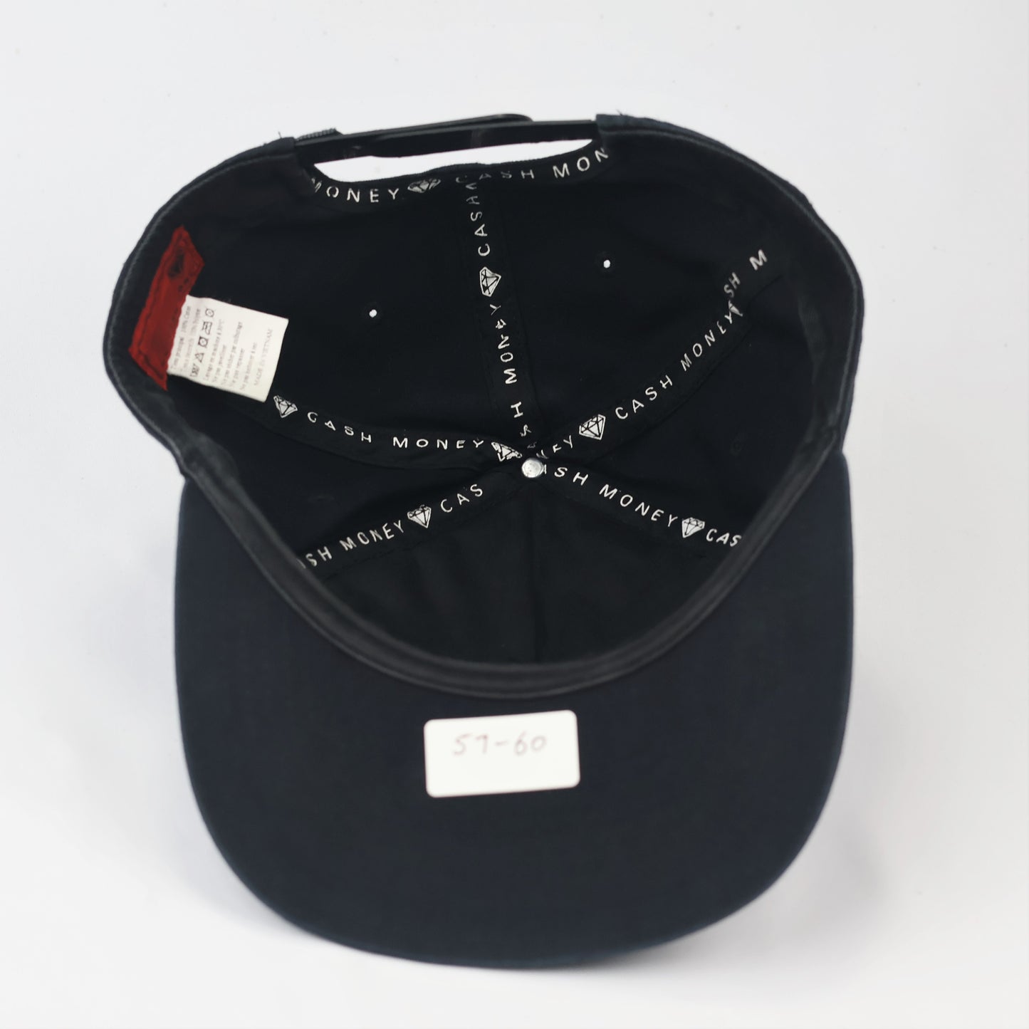 Luxury Quilted Faux Leather Streetwear Thrifted Cap | Black Diamond Series