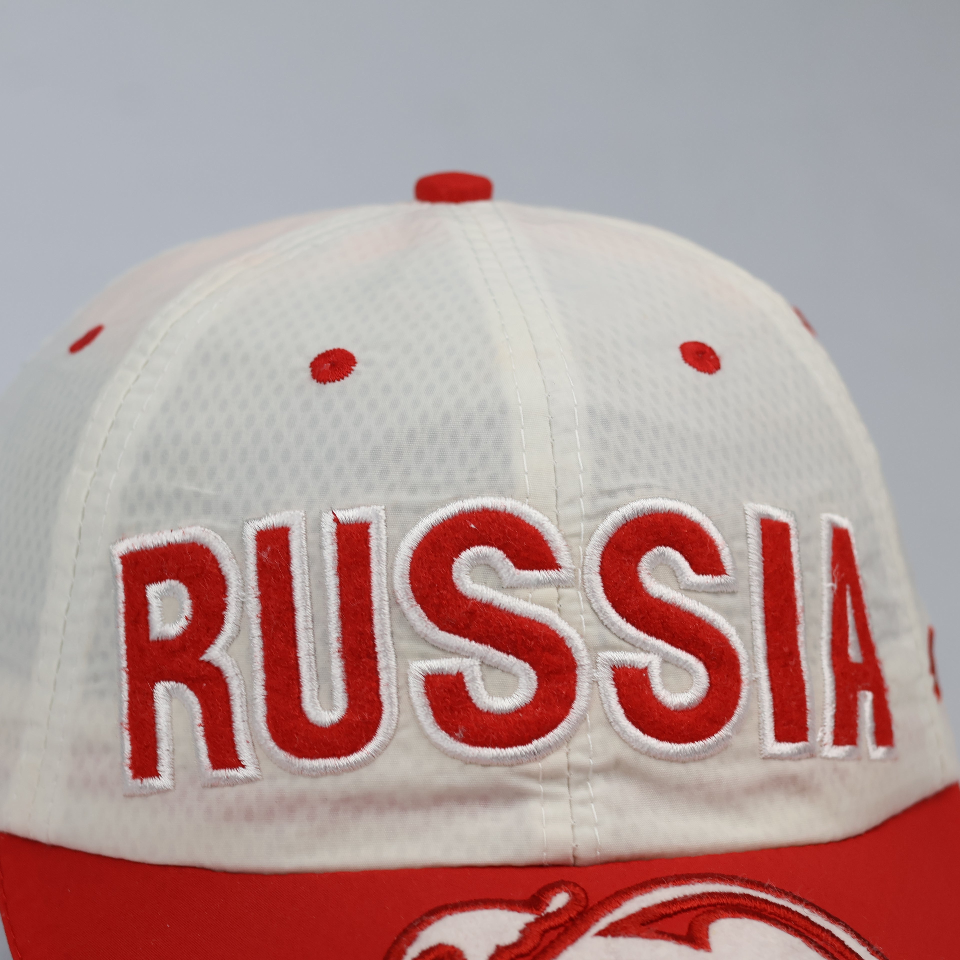 Russia Bosco Sport Team Graphic Strapback Baseball Cap
