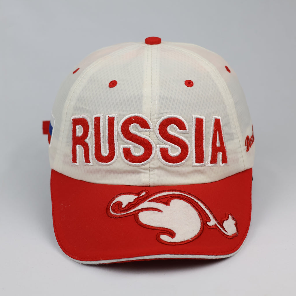 Russia Bosco Sport Team Graphic Strapback Baseball Cap