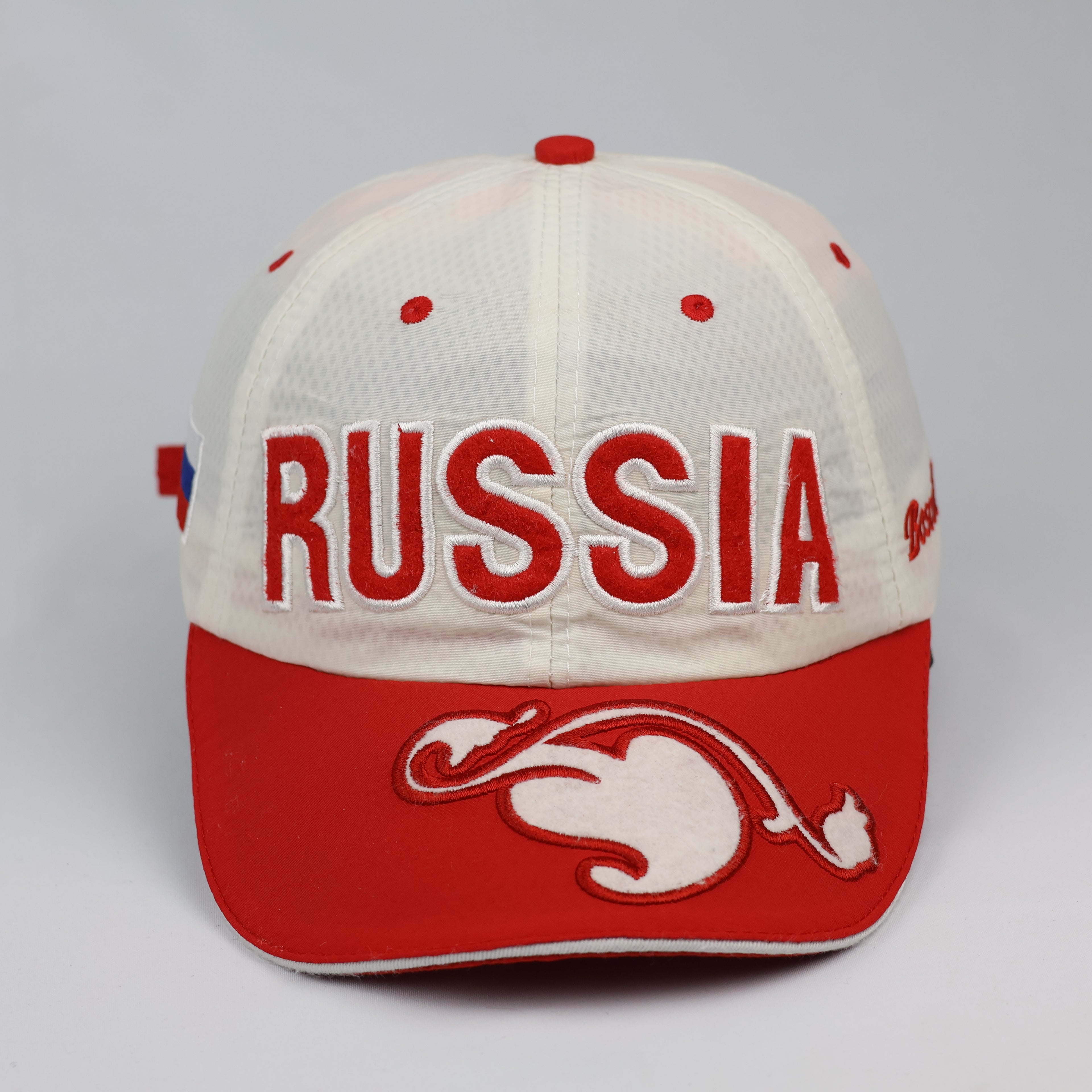 Russia Bosco Sport Team Graphic Strapback Baseball Cap