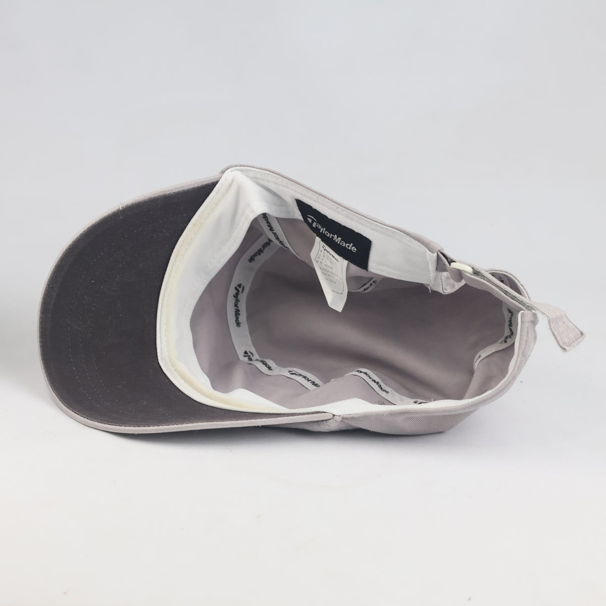 Thrifted Grey TaylorMade Adjustable Golf Hat (58-60 cm) | 10274