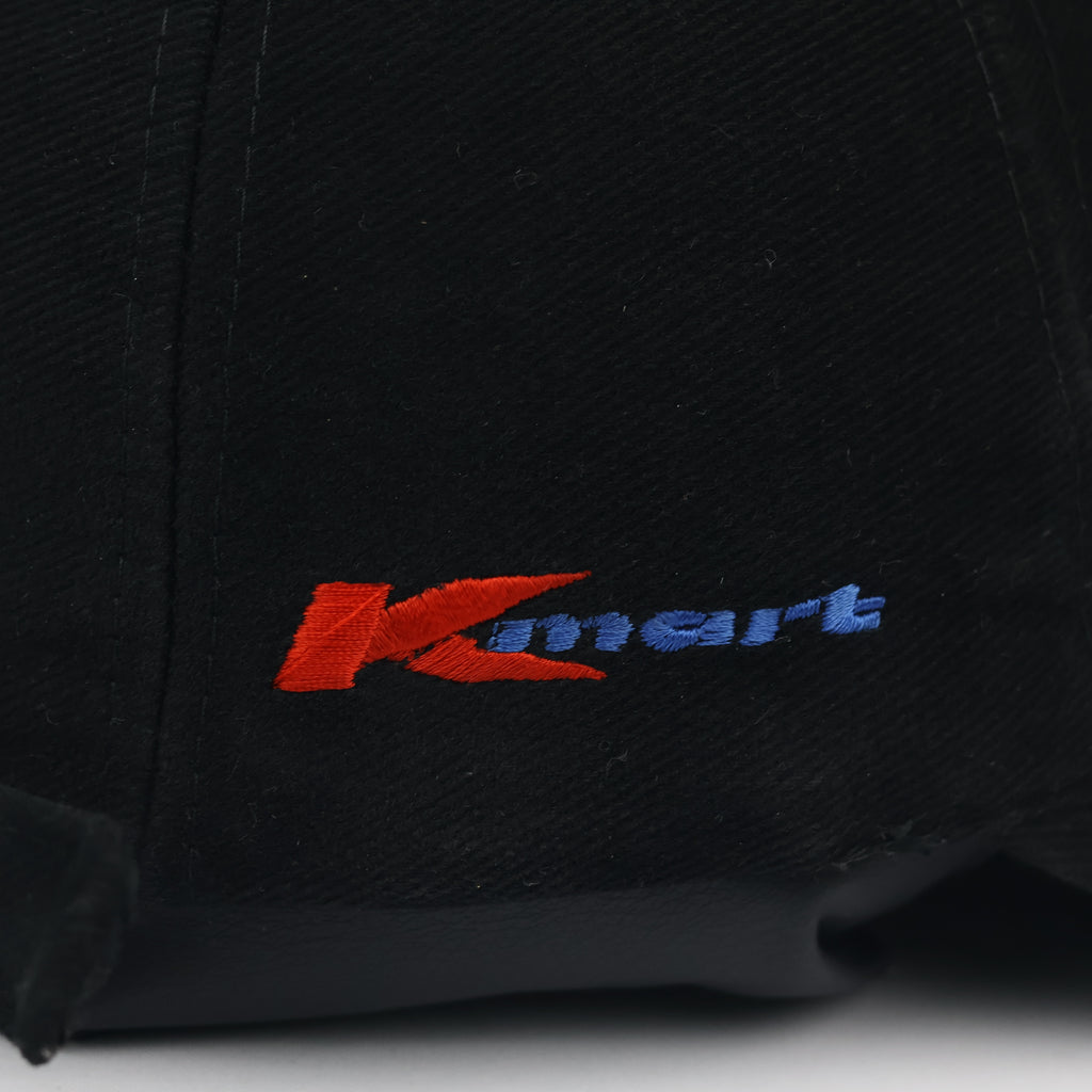 Vintage 1997 Kmart Crop-A-Cop Bluey Day Black Baseball Hat