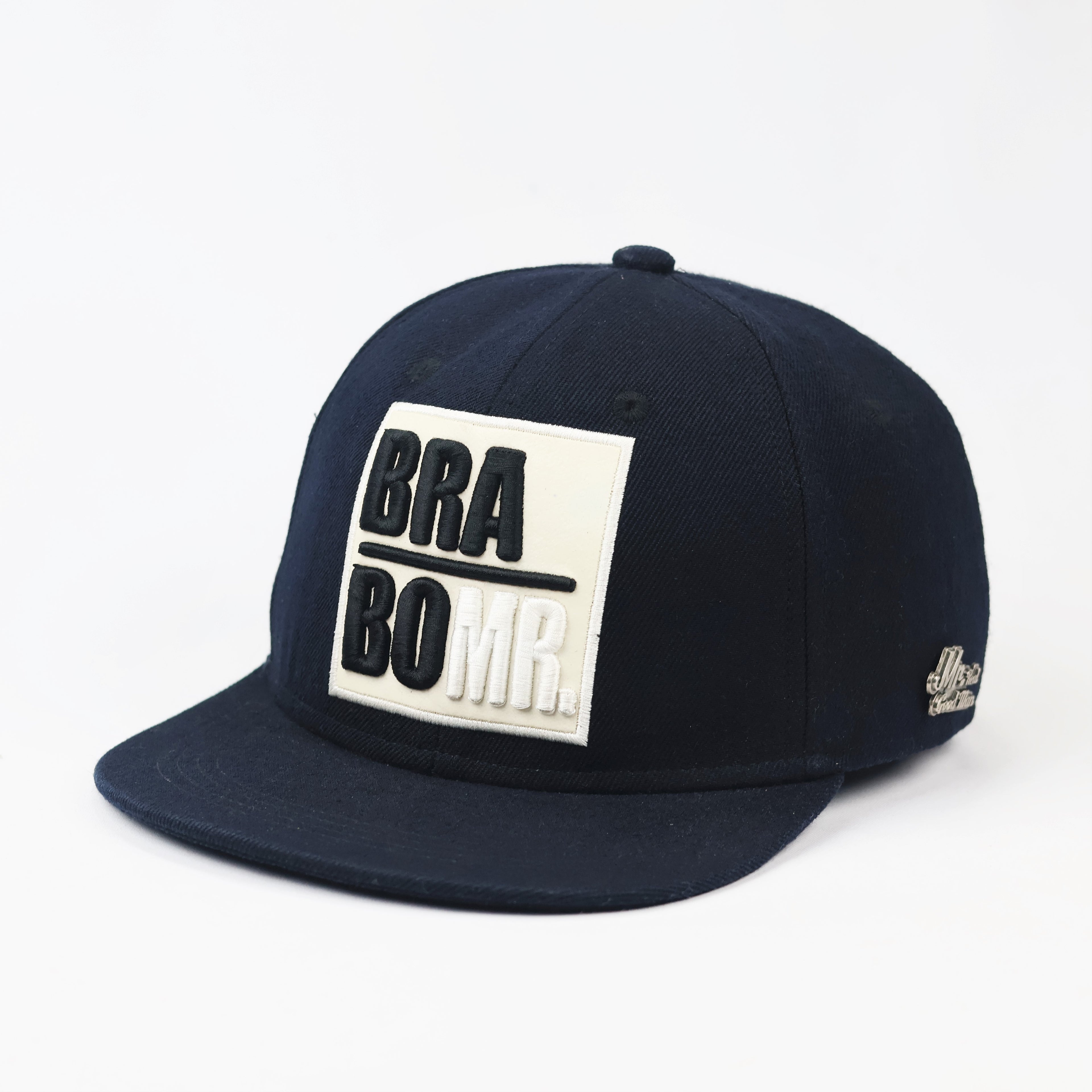 Mr. Real Good Man Navy Blue Thrifted Snapback