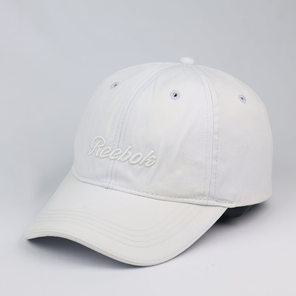Reebok White Unstructured Cotton Twill Thrifted baseball Hat