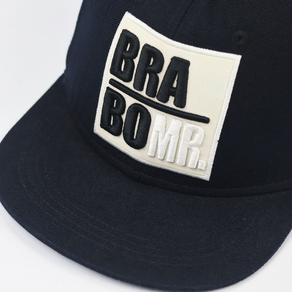 Mr. Real Good Man Navy Blue Thrifted Snapback