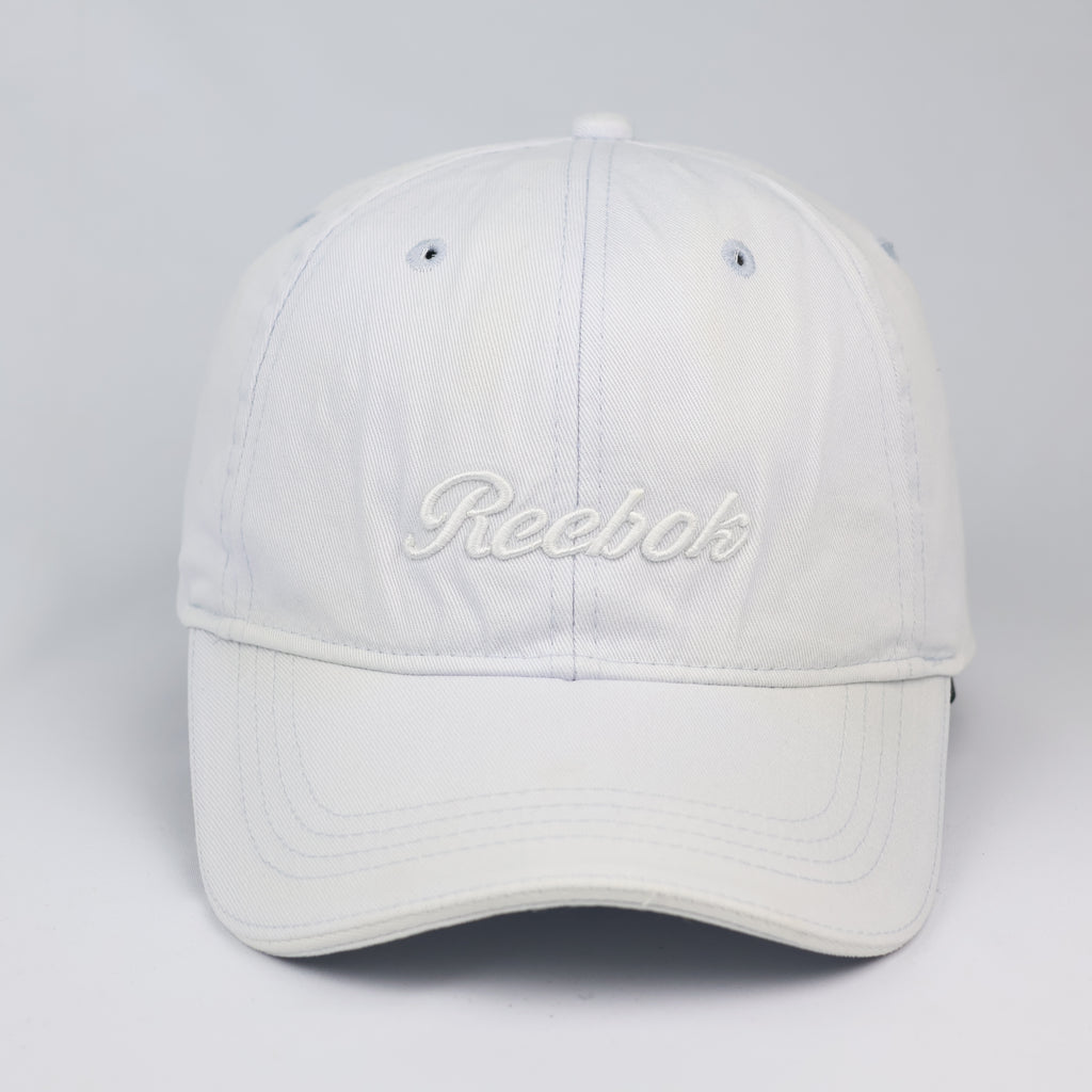 Reebok White Unstructured Cotton Twill Thrifted baseball Hat