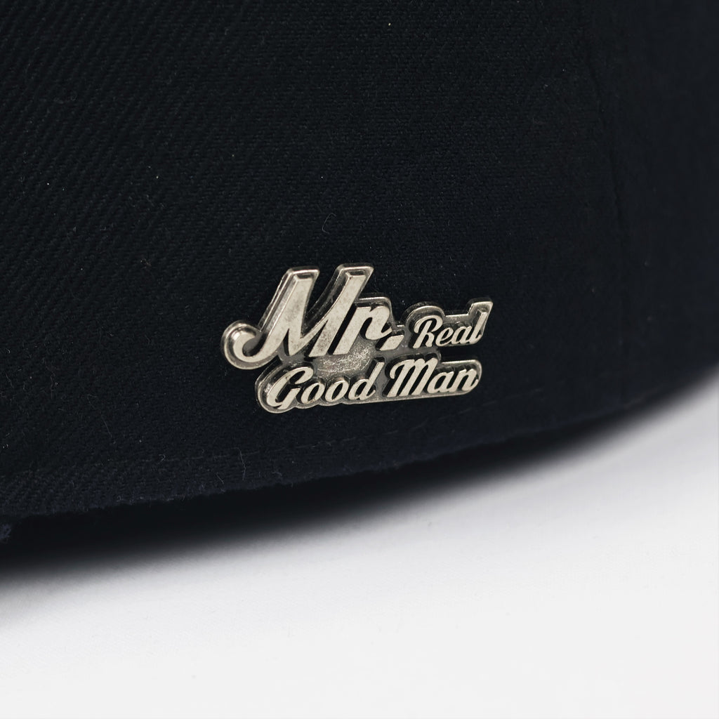 Mr. Real Good Man Navy Blue Thrifted Snapback