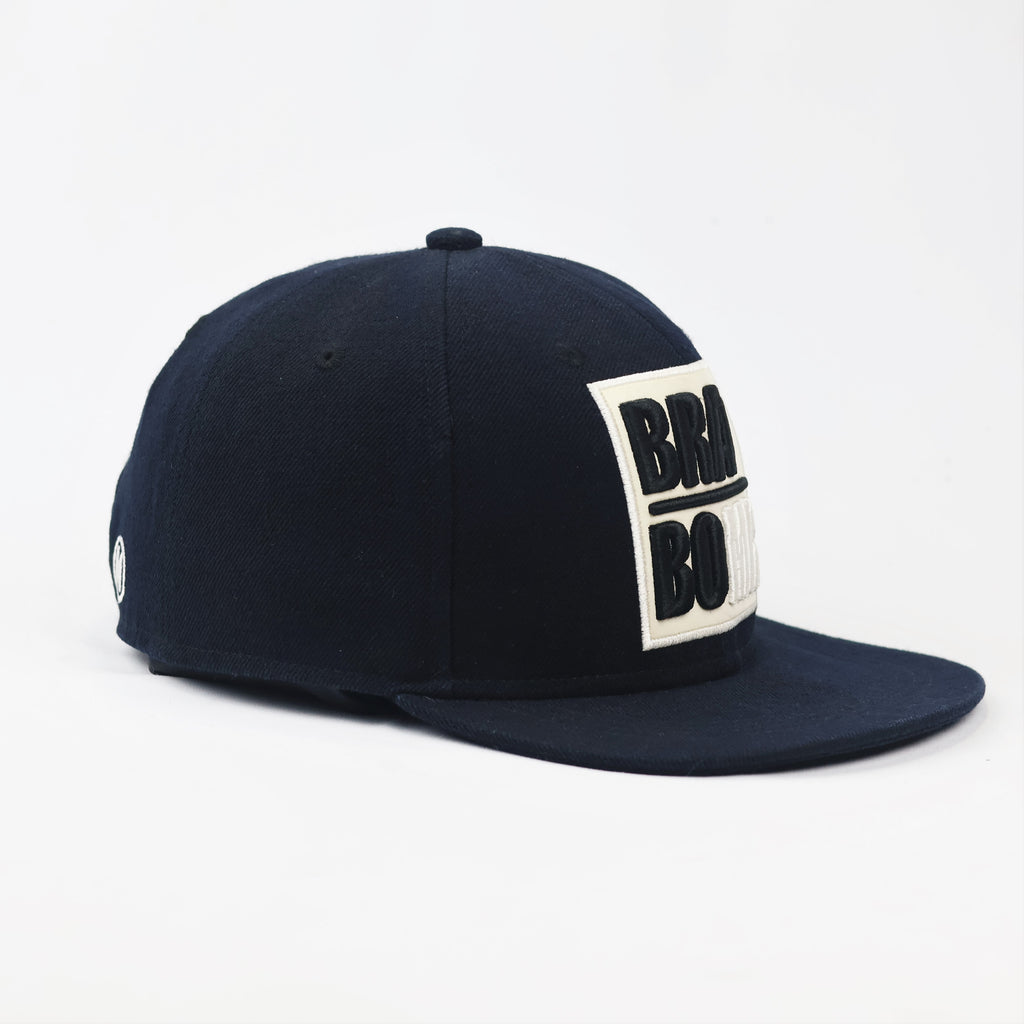 Mr. Real Good Man Navy Blue Thrifted Snapback