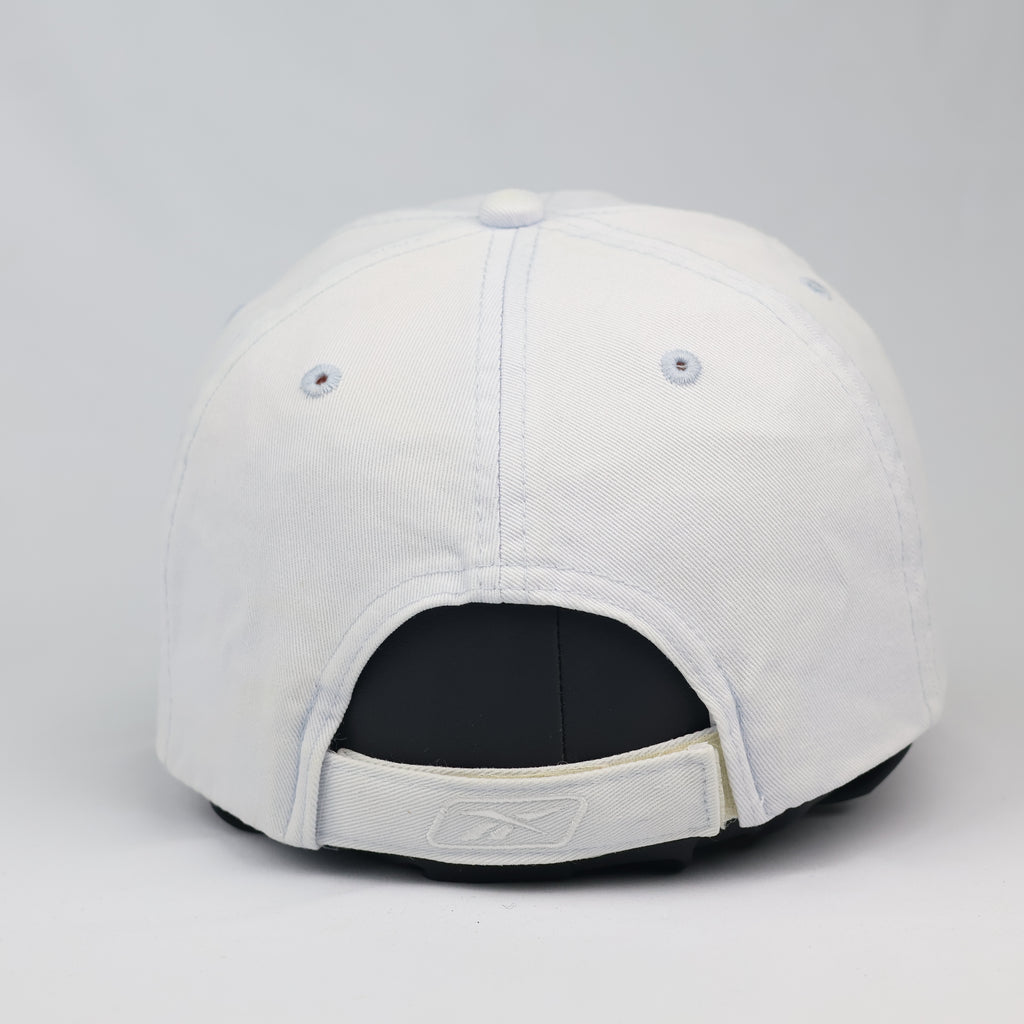 Reebok White Unstructured Cotton Twill Thrifted baseball Hat