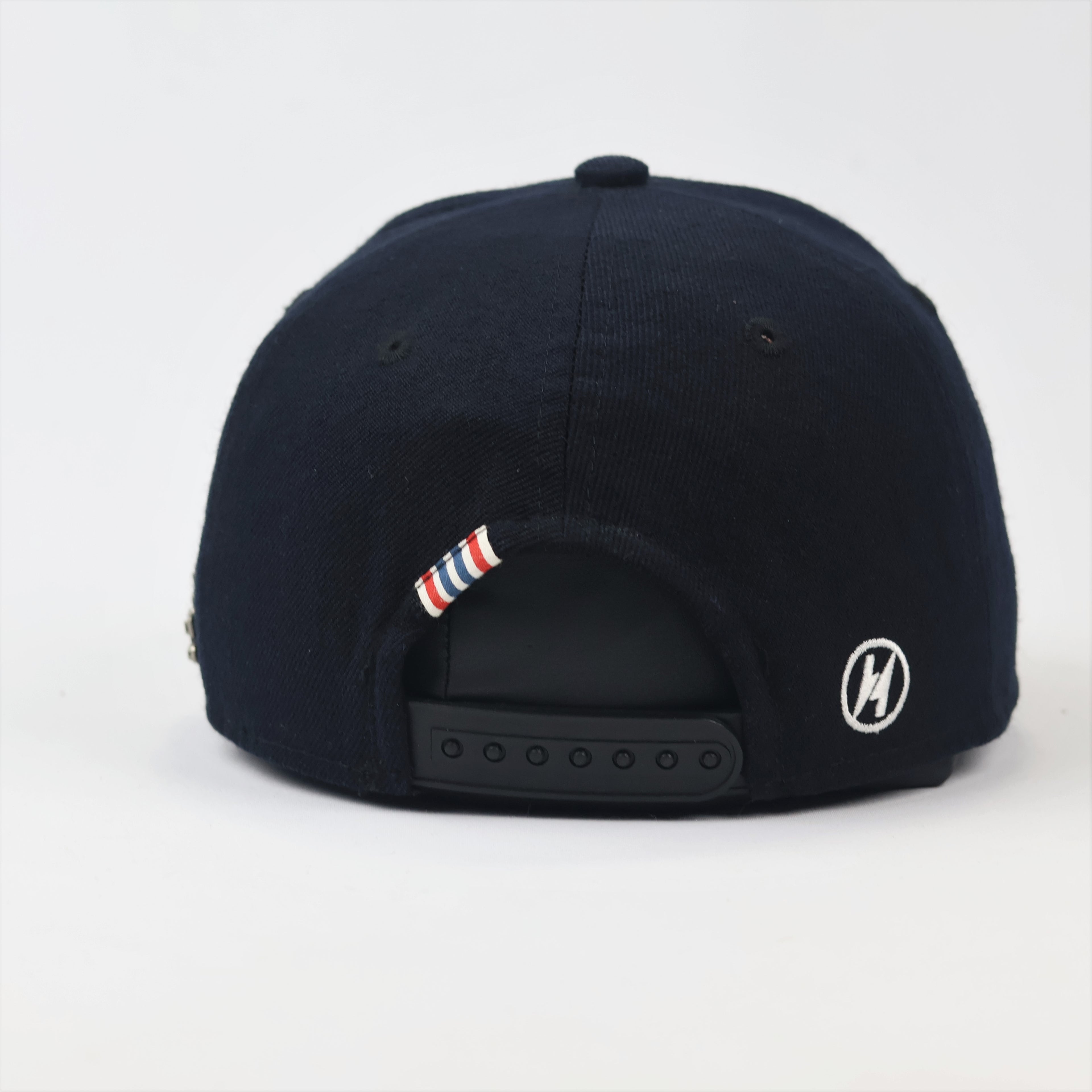 Mr. Real Good Man Navy Blue Thrifted Snapback