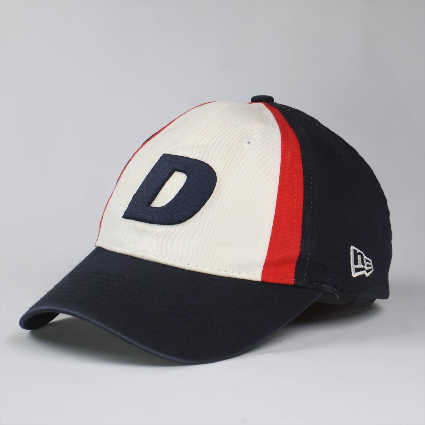 New Era "D" Logo Red, White & Blue Snapback