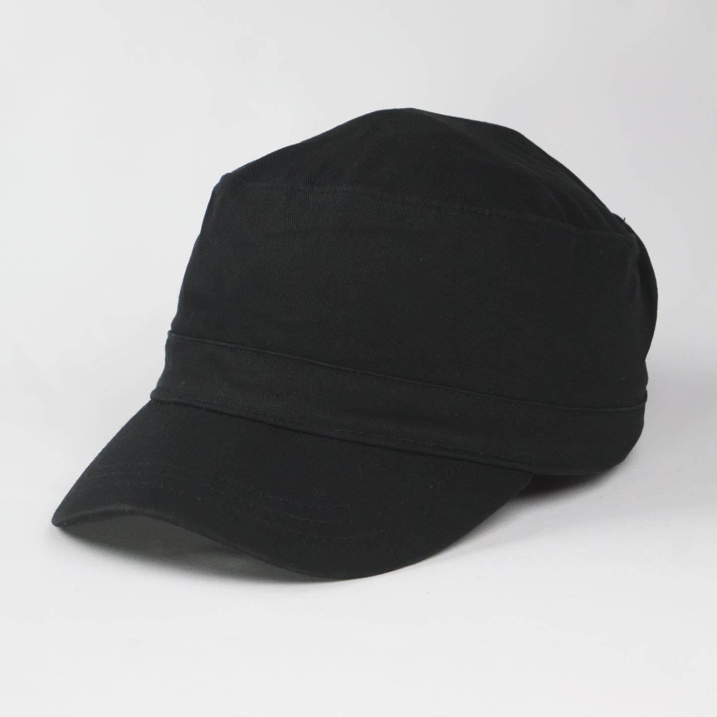 Classic Black Military Cadet Cap