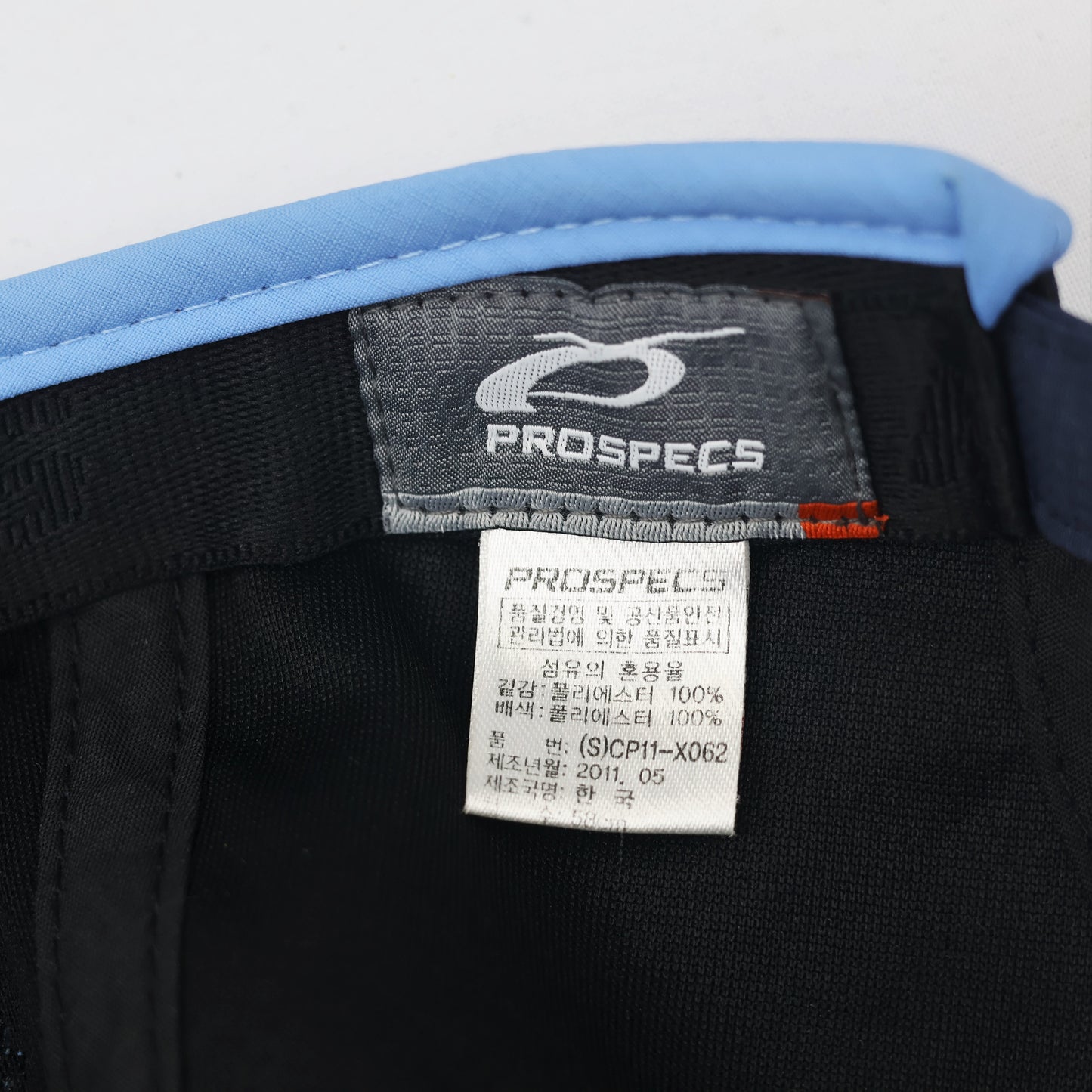 Prospecs Navy Technical Performance Sports Thrifted Cap