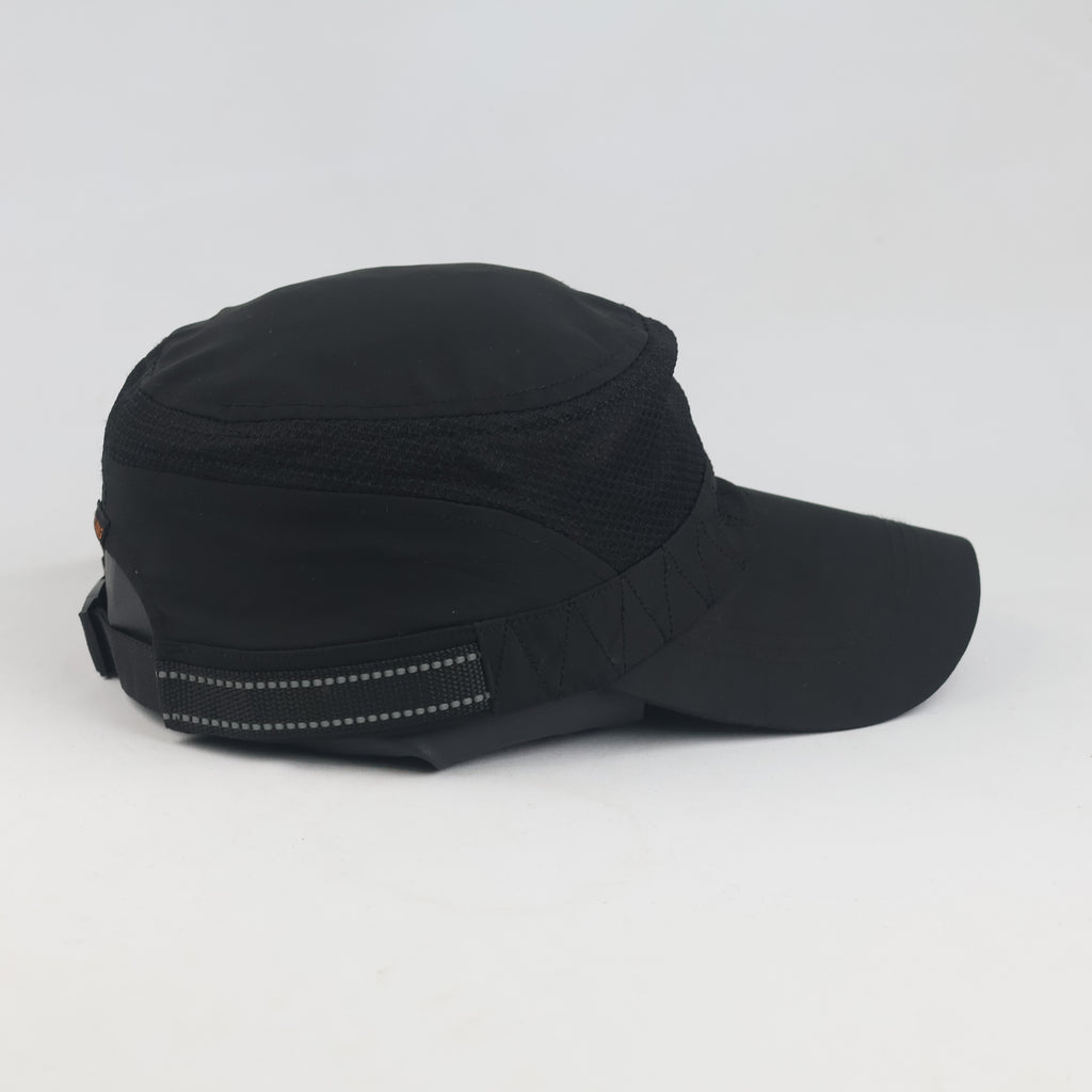 Thrifted Black Kolping Outdoor Winter Military Cap (58-60 cm) | 10277