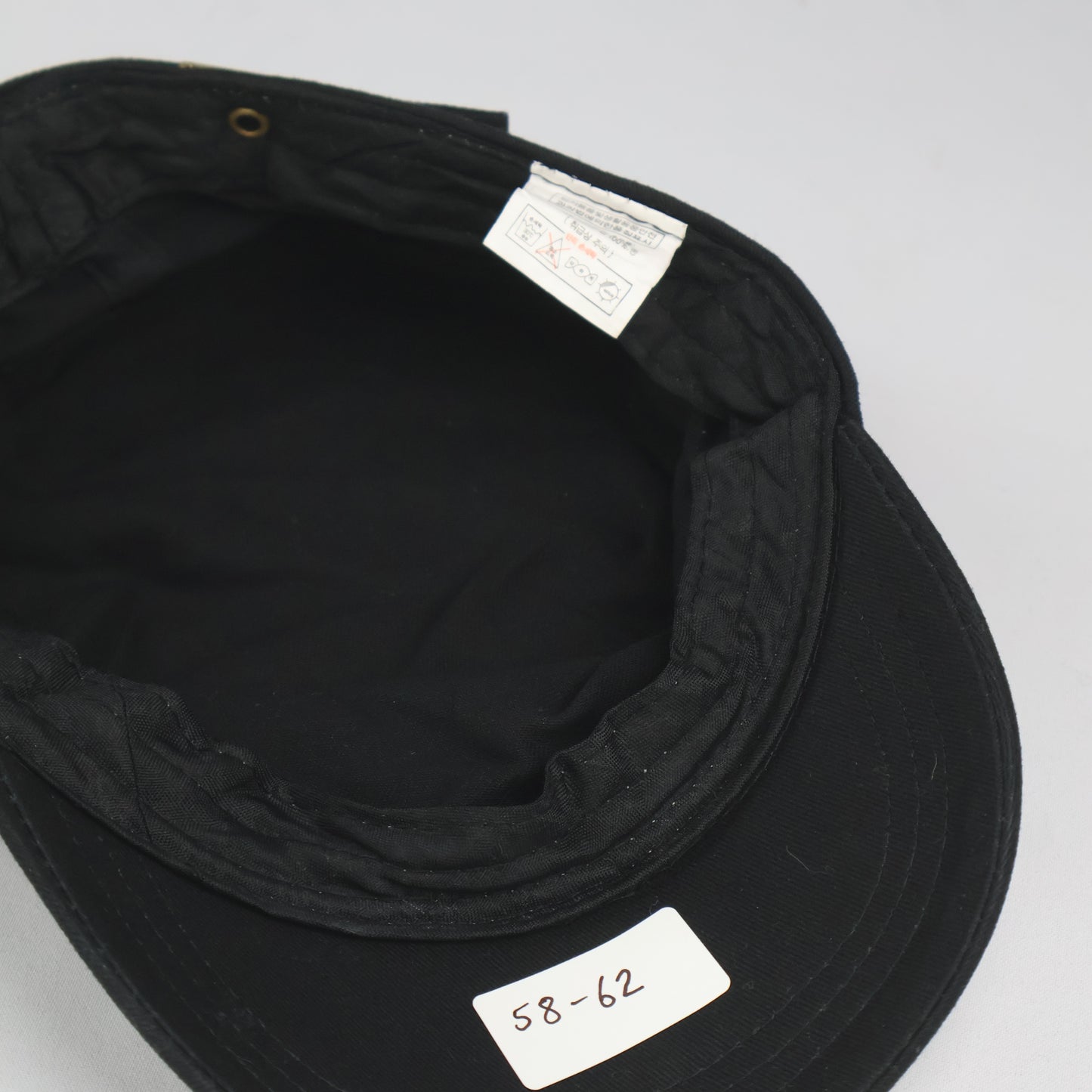 Classic Black Military Cadet Cap