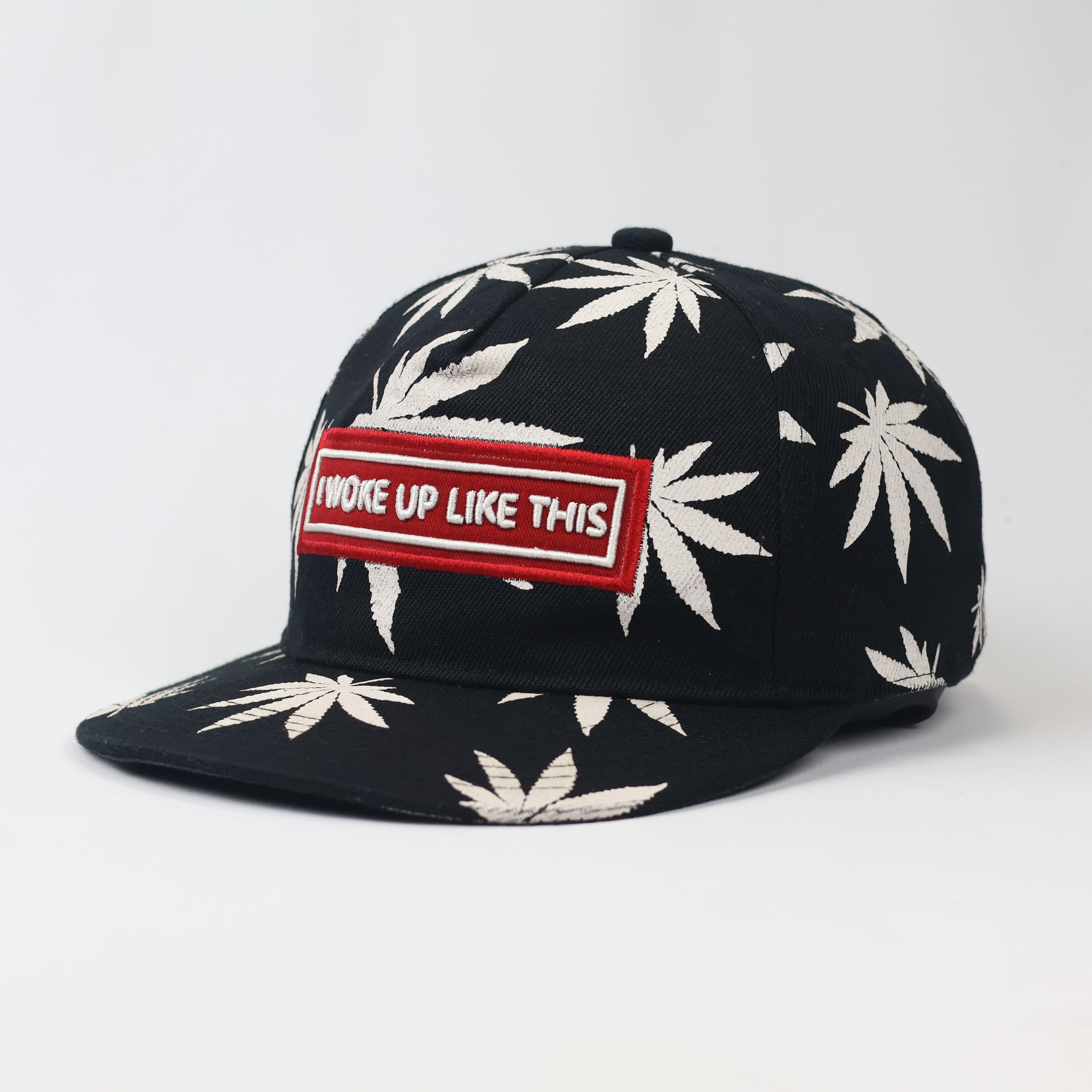 Vintage Leaf Print Streetwear Thrifted Cap