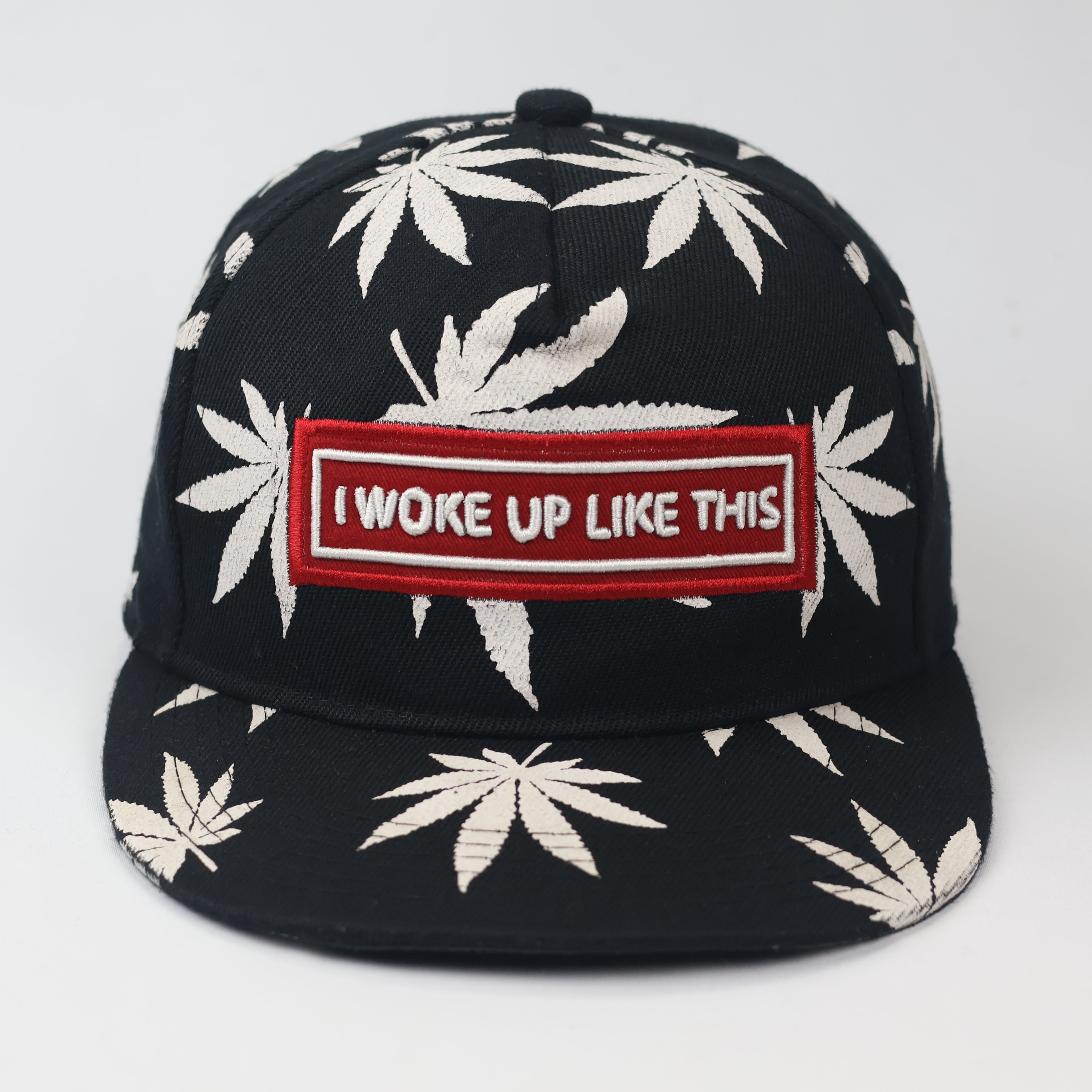 Vintage Leaf Print Streetwear Thrifted Cap