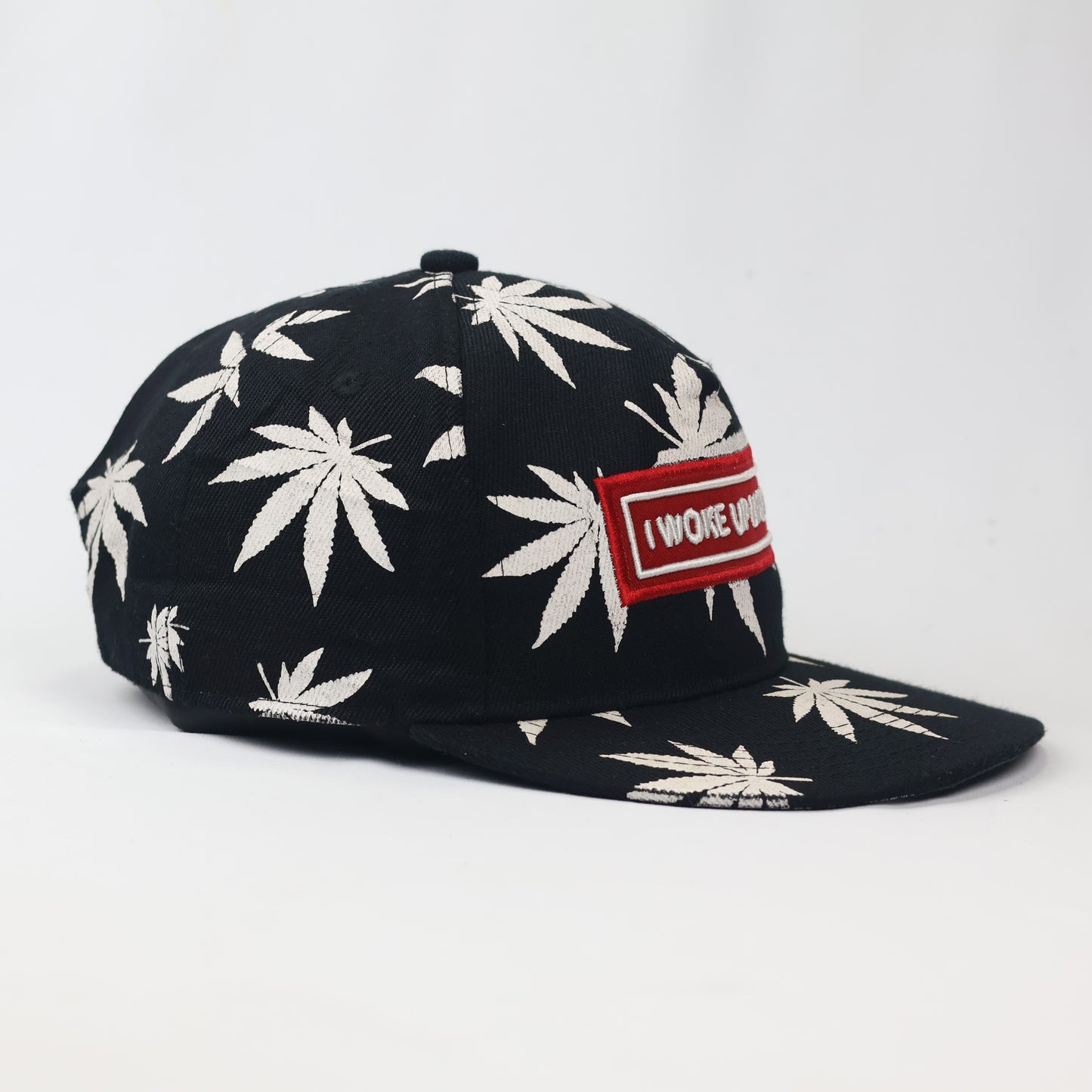Vintage Leaf Print Streetwear Thrifted Cap