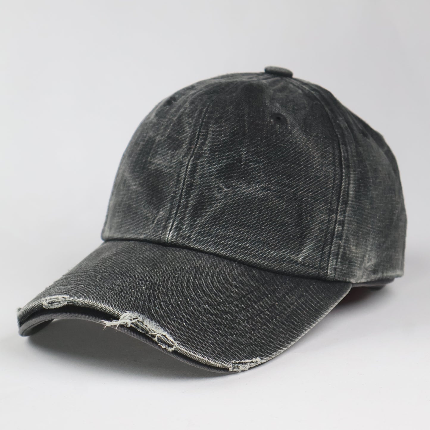 Teamlife Distressed Washed Dad Hat - Charcoal