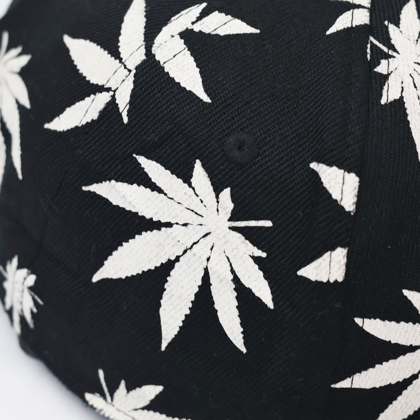 Vintage Leaf Print Streetwear Thrifted Cap