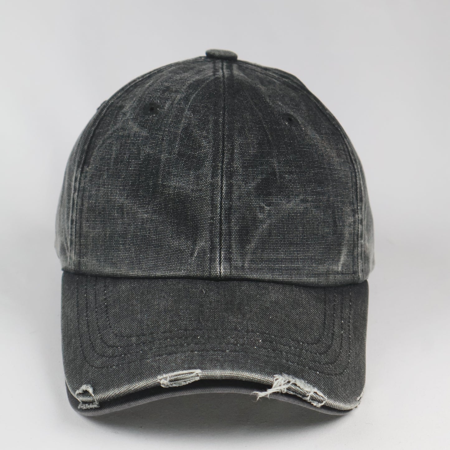 Teamlife Distressed Washed Dad Hat - Charcoal