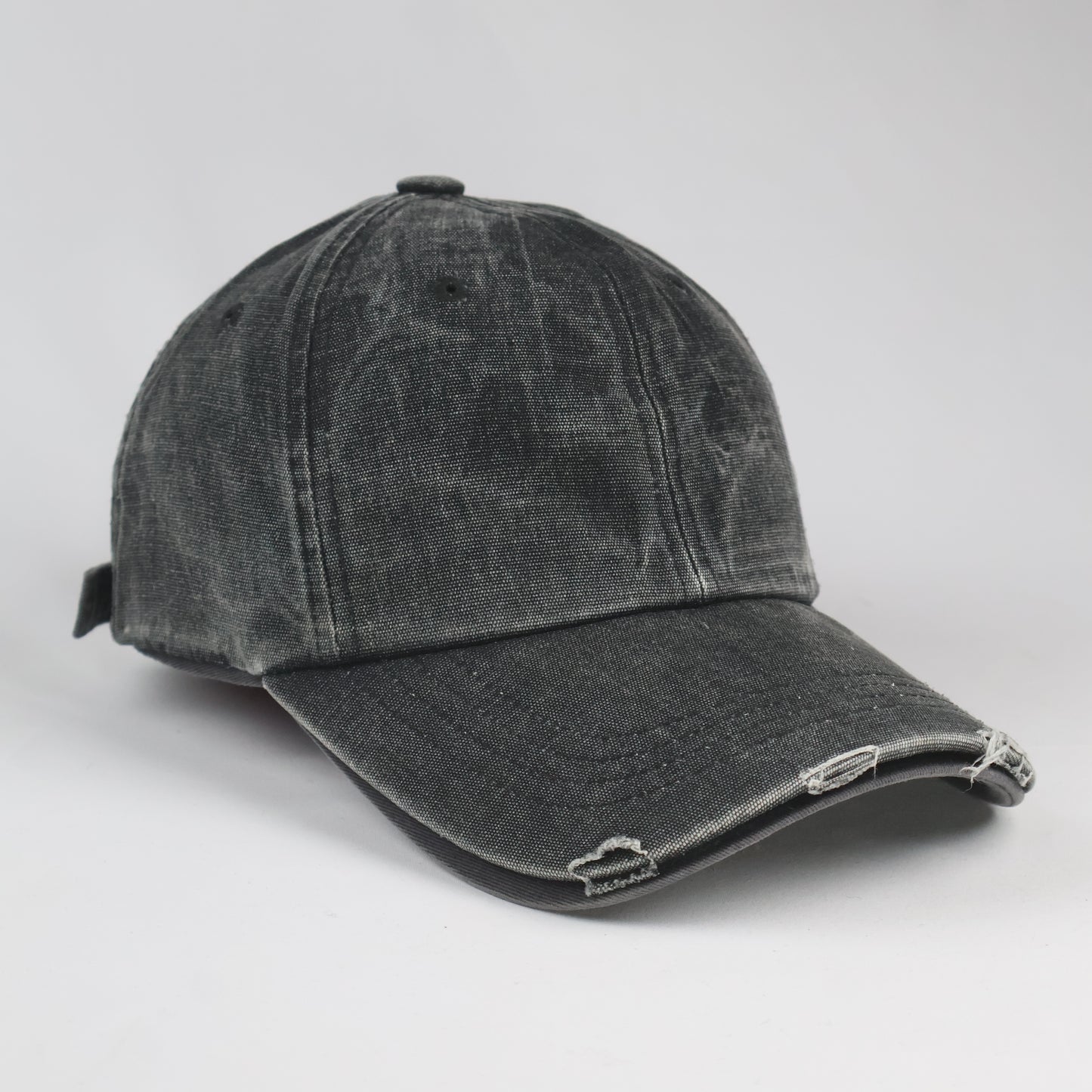 Teamlife Distressed Washed Dad Hat - Charcoal
