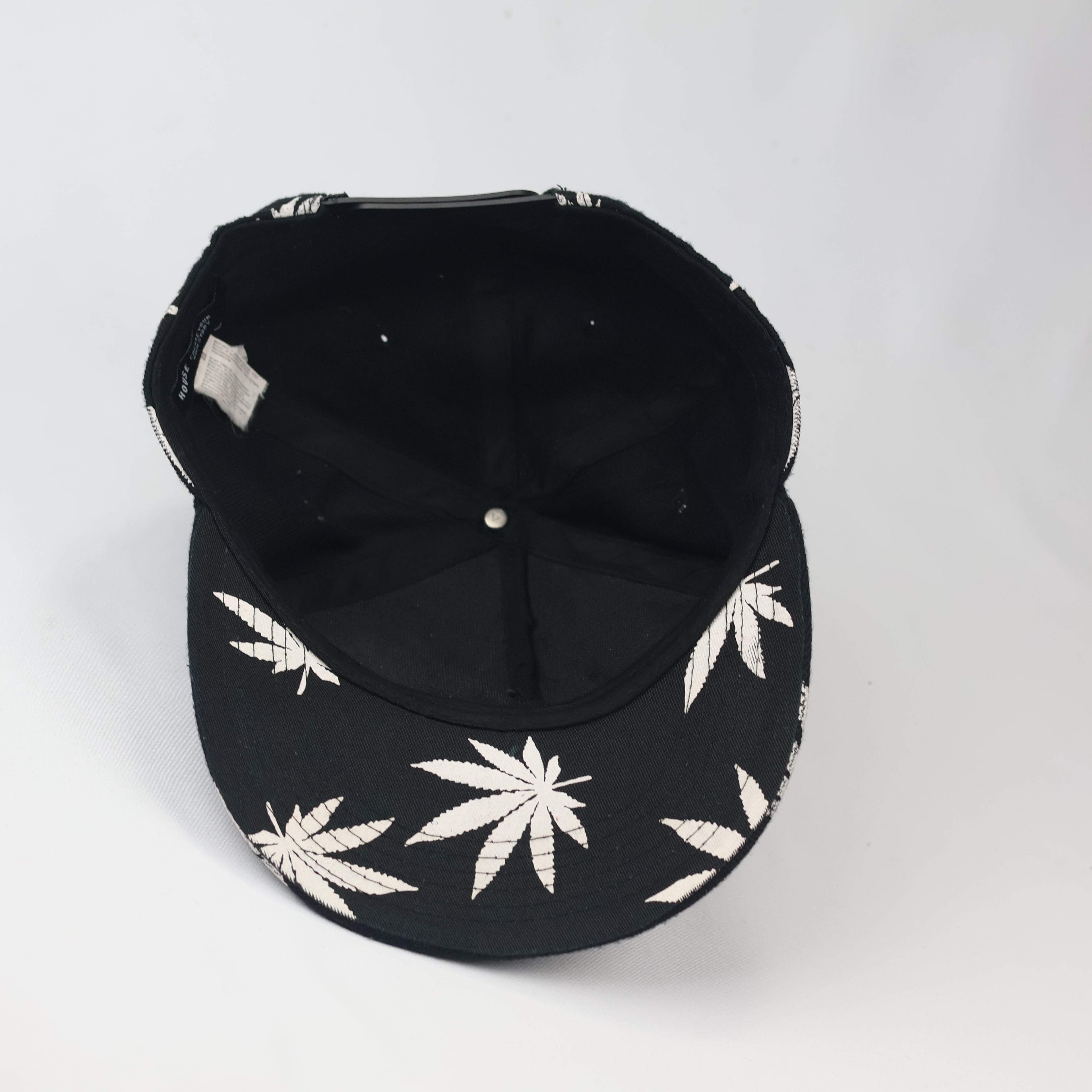 Vintage Leaf Print Streetwear Thrifted Cap