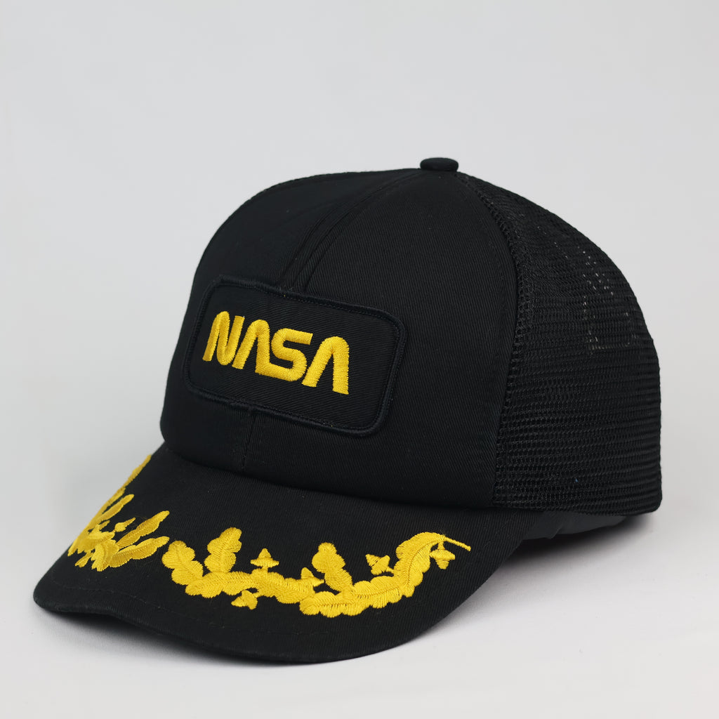 NASA Spaceport USA Official Souvenir Mesh Back Snapback Hat