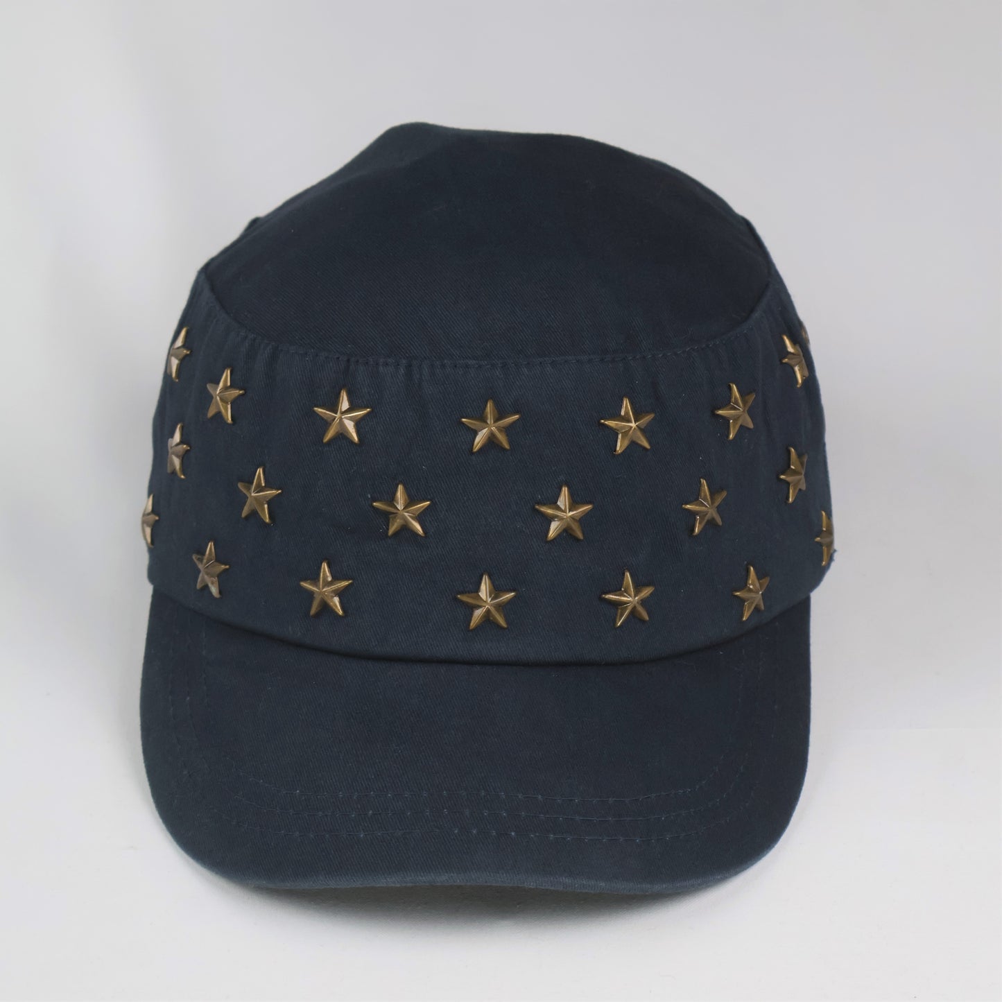 Metal Star Military Style Fashion Cap