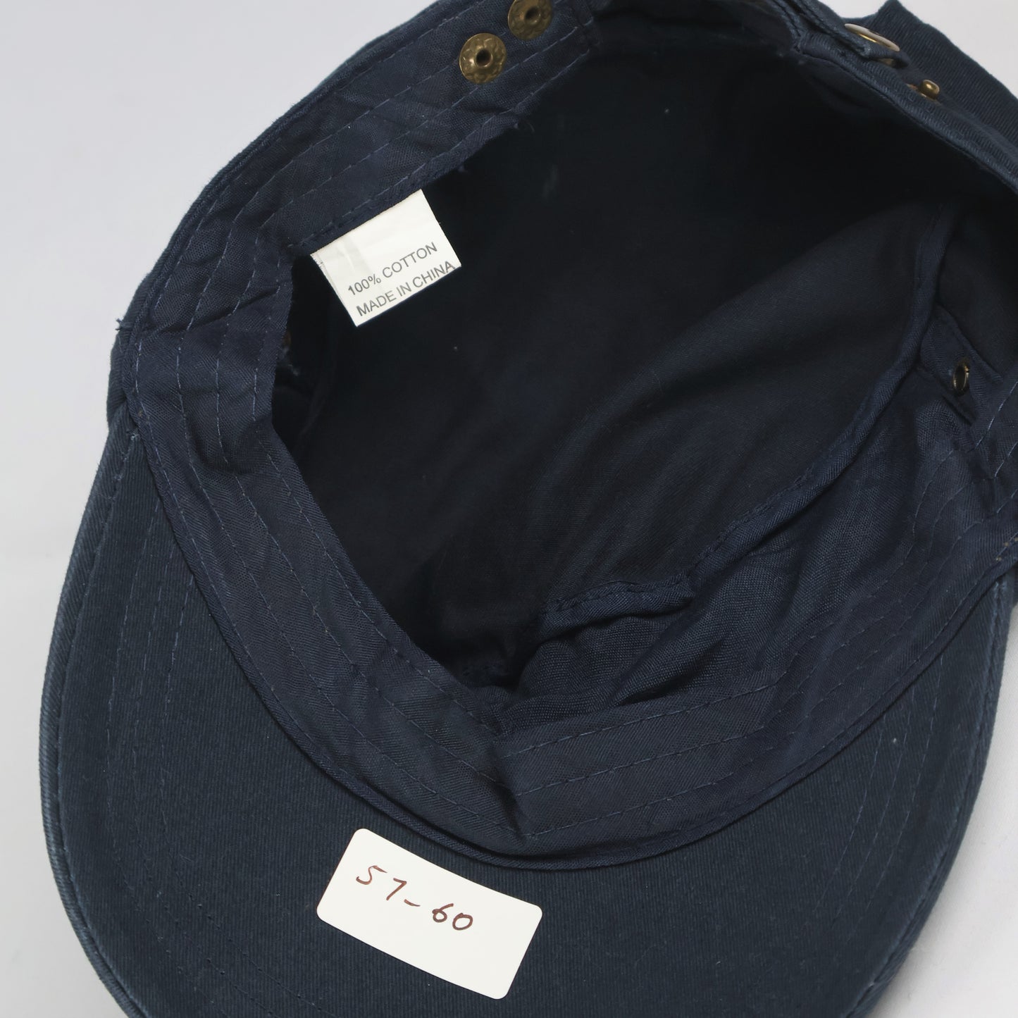 Metal Star Military Style Fashion Cap