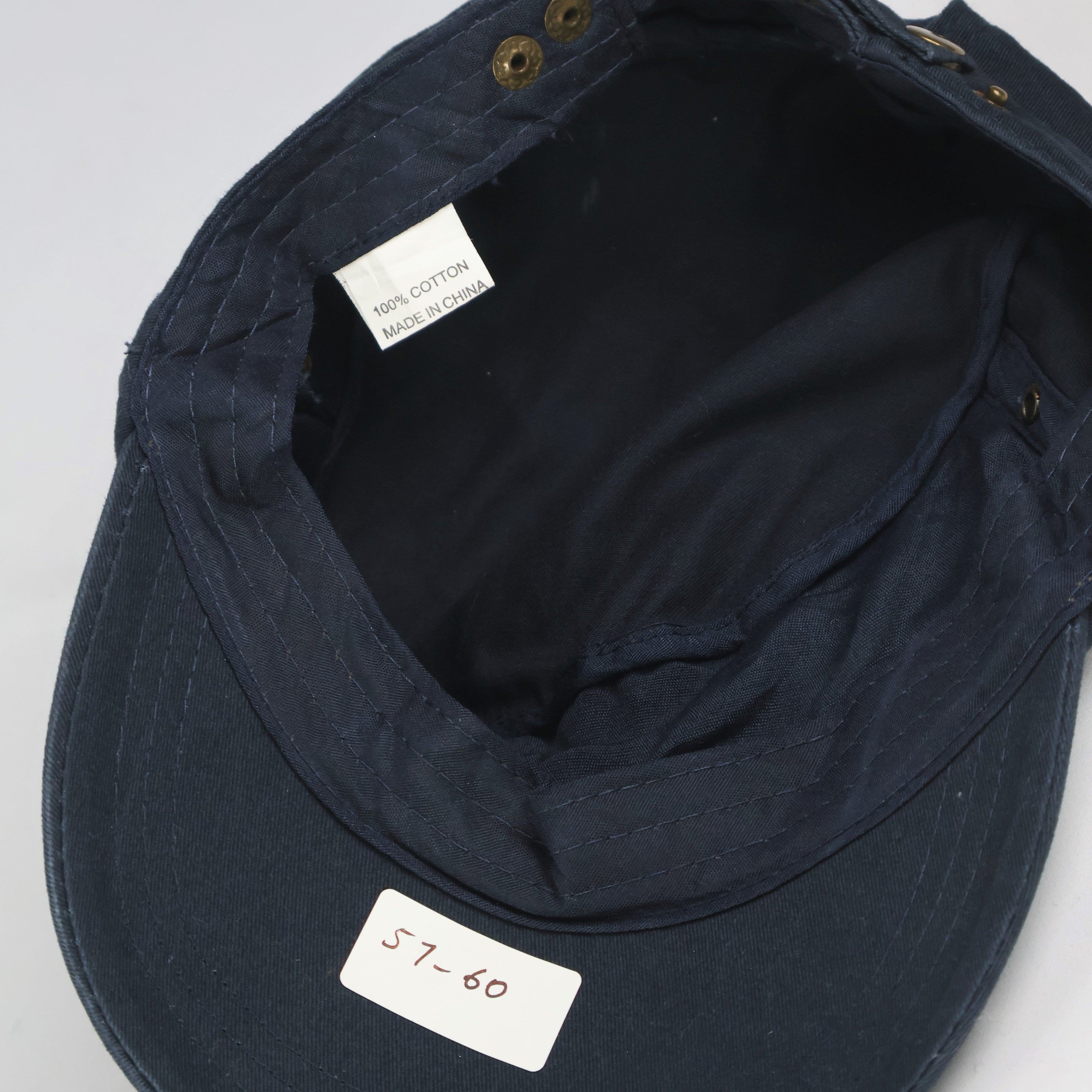 Metal Star Military Style Fashion Cap