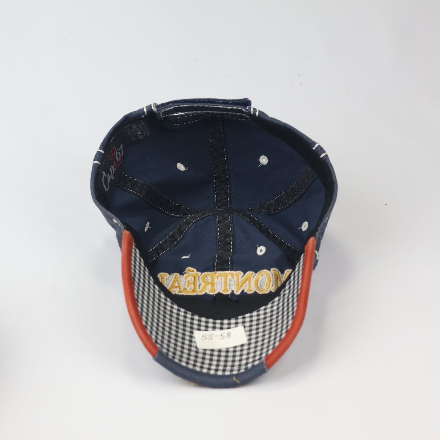 Vintage Montreal Canada Souvenir Thrifted Cap – Navy Blue Streetwear