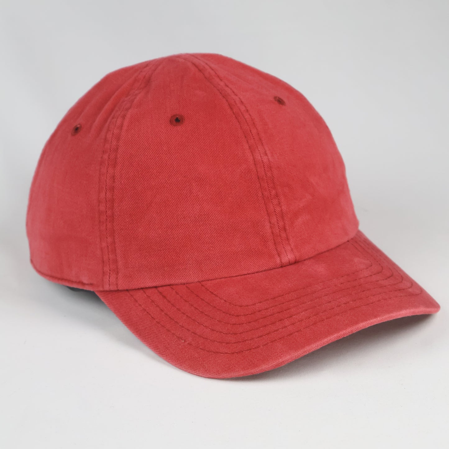 Minimalist Faded Red Dad Cap - "FROM BEGINNING"