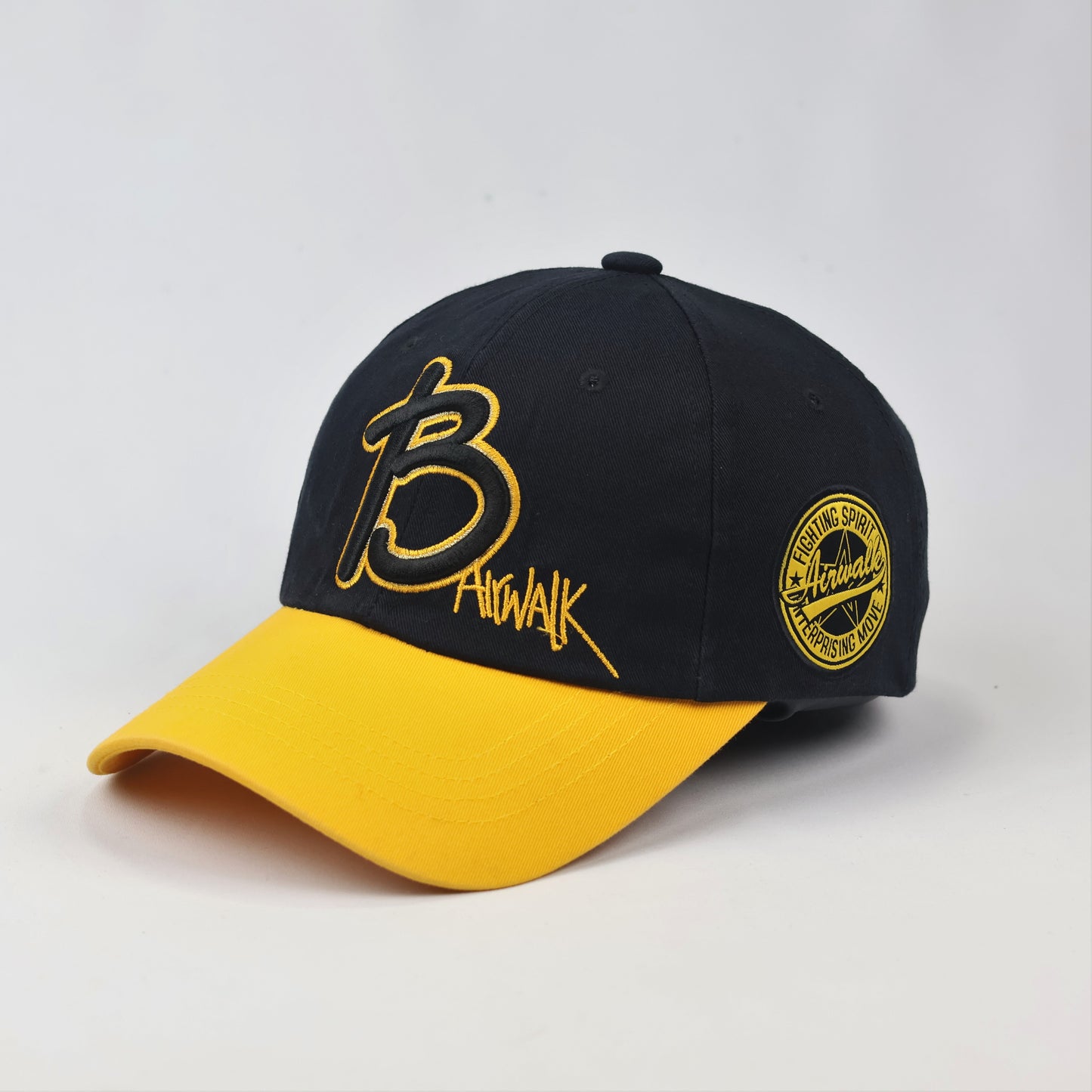 Airwalk Fighting Spirit Graphic Thrifted Cap – Classic Skate Style Hat