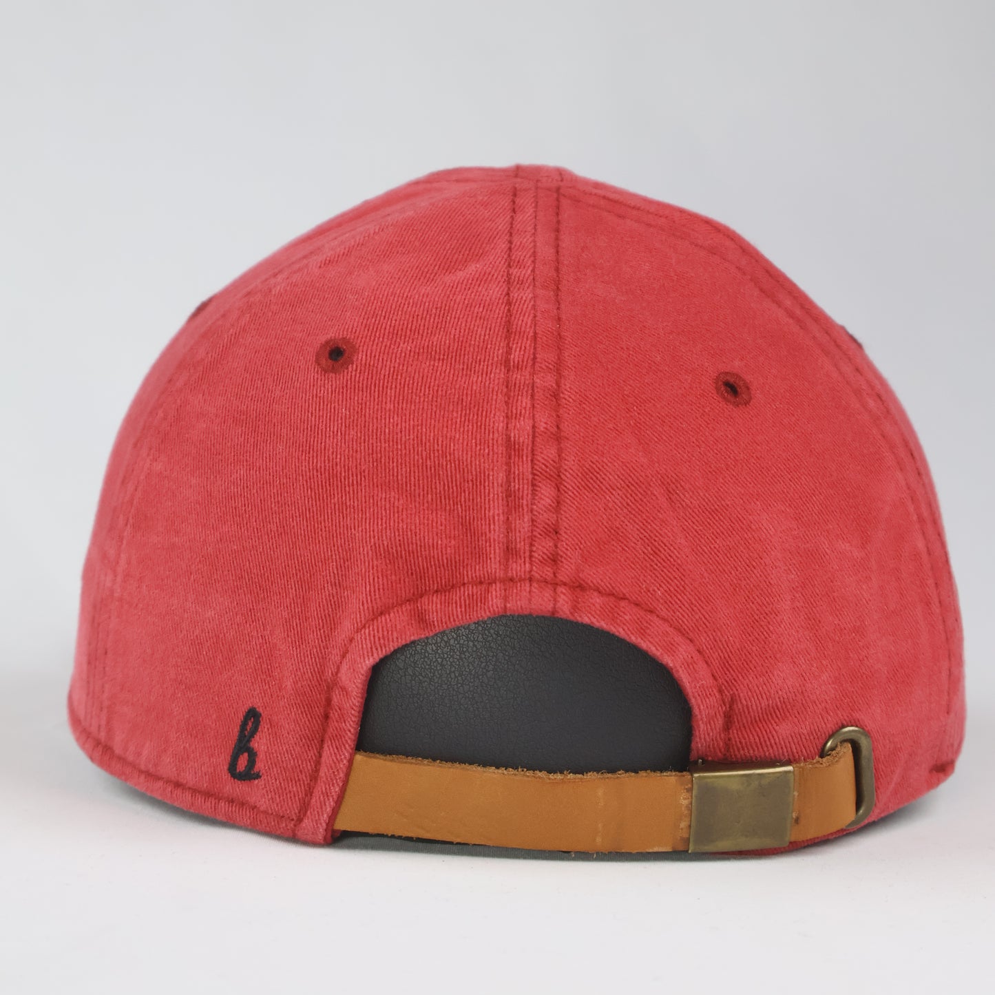 Minimalist Faded Red Dad Cap - "FROM BEGINNING"