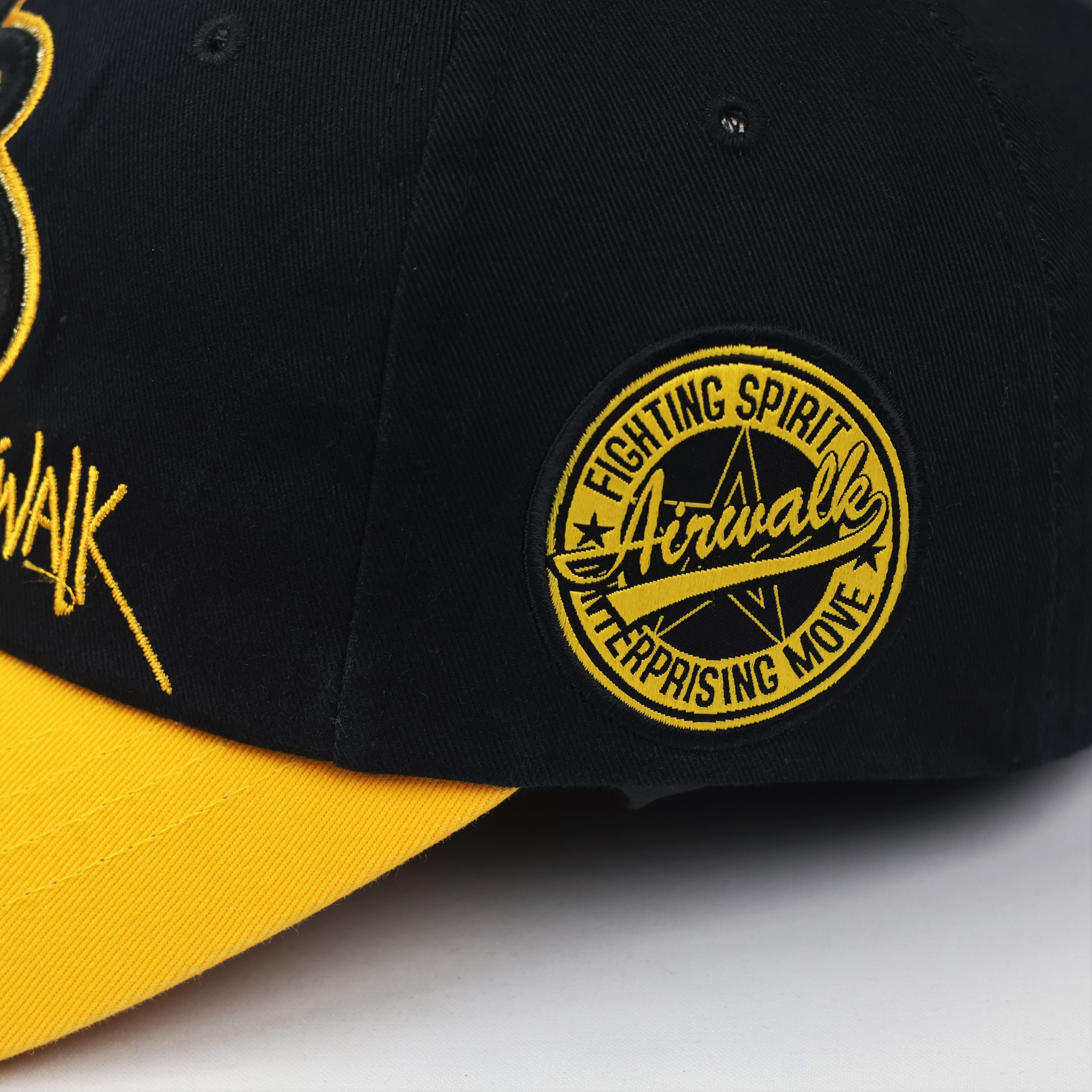 Airwalk Fighting Spirit Graphic Thrifted Cap – Classic Skate Style Hat