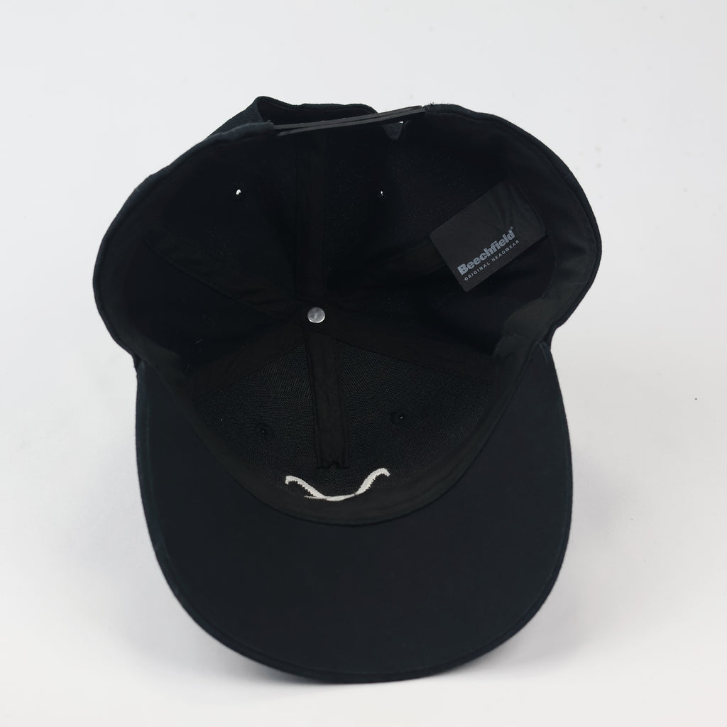 Black Alpex Embroidered Thrifted Snapback – Premium Cotton Casual Cap