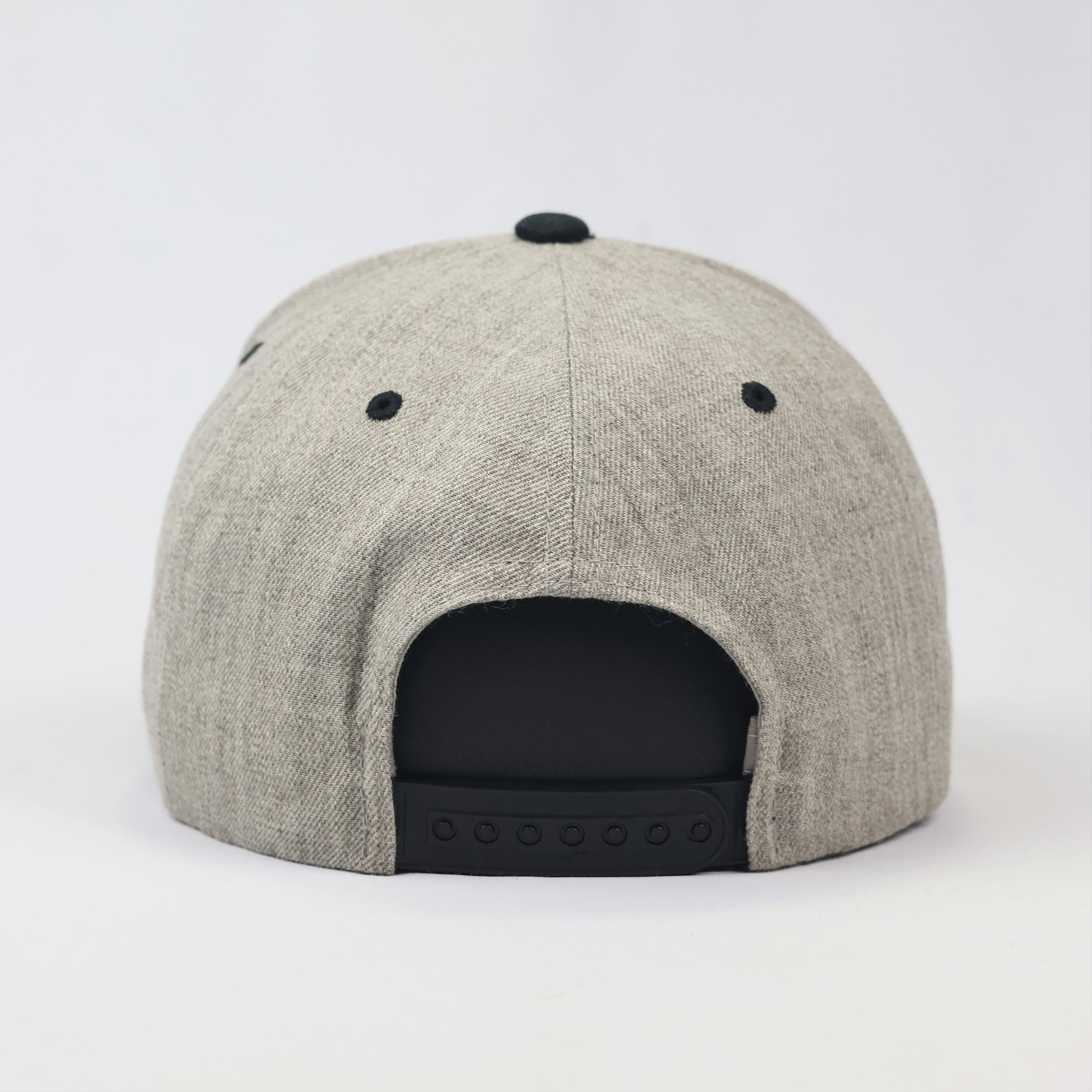 Vintage Style Grey Falcon Embroidered Flat Brim Thrifted Snapback