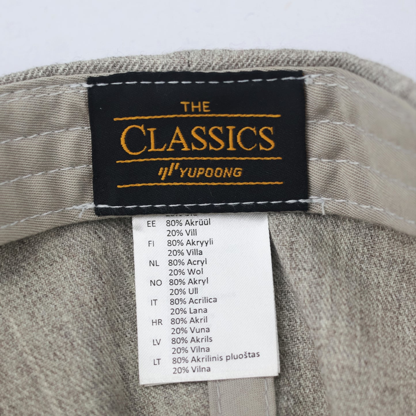 Vintage Style Grey Falcon Embroidered Flat Brim Thrifted Snapback