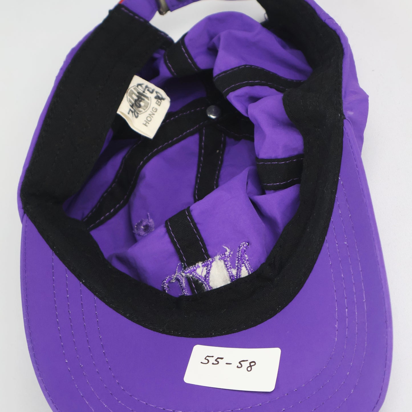 Tonal "NYC" Embroidered Cap - Purple