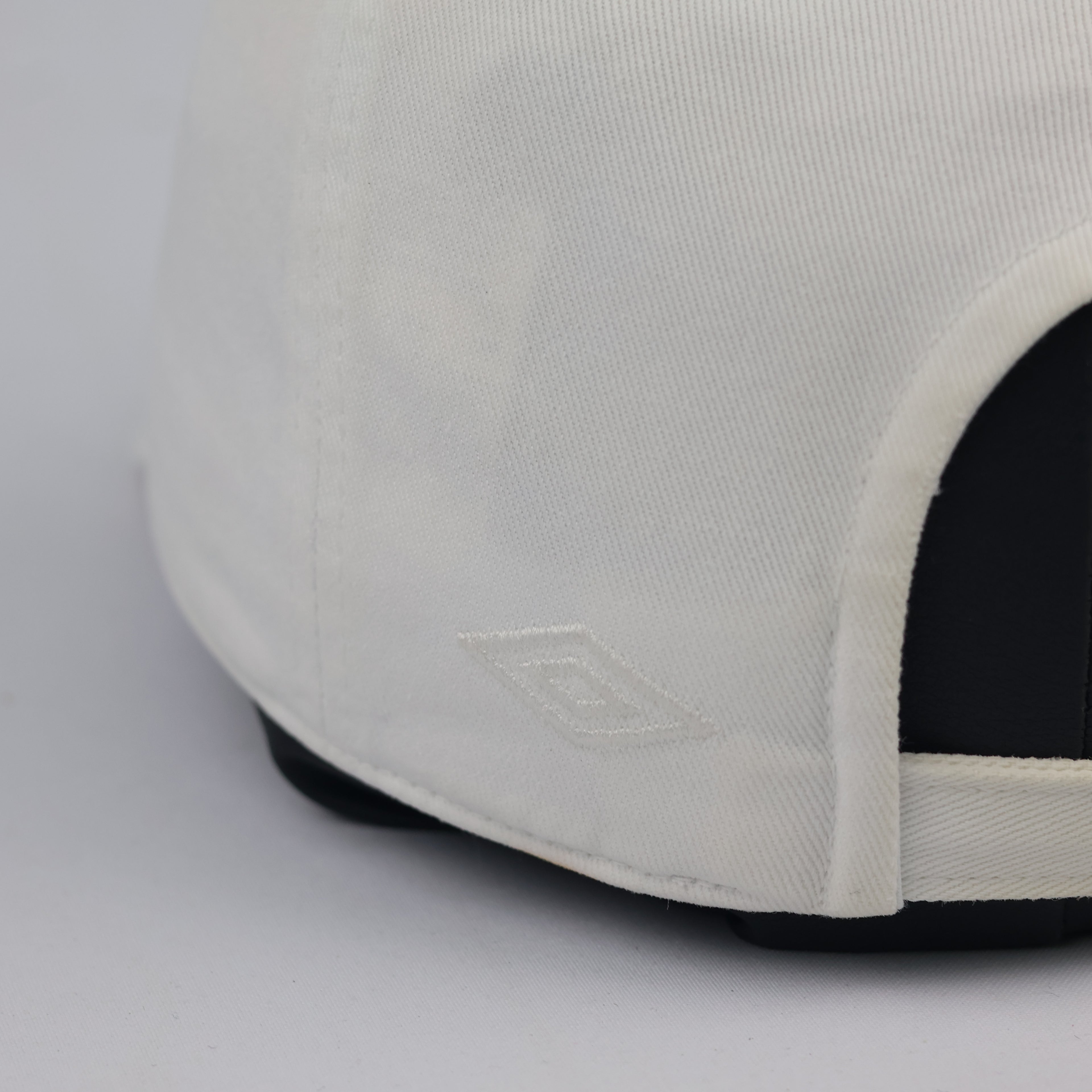 Minimalist Cream Umbro Strapback Baseball Thrifted Cap