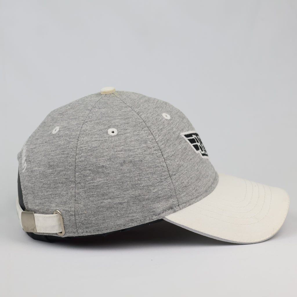 Being Human Grey Marl & White Two-Tone Strapback Thrifted Hat