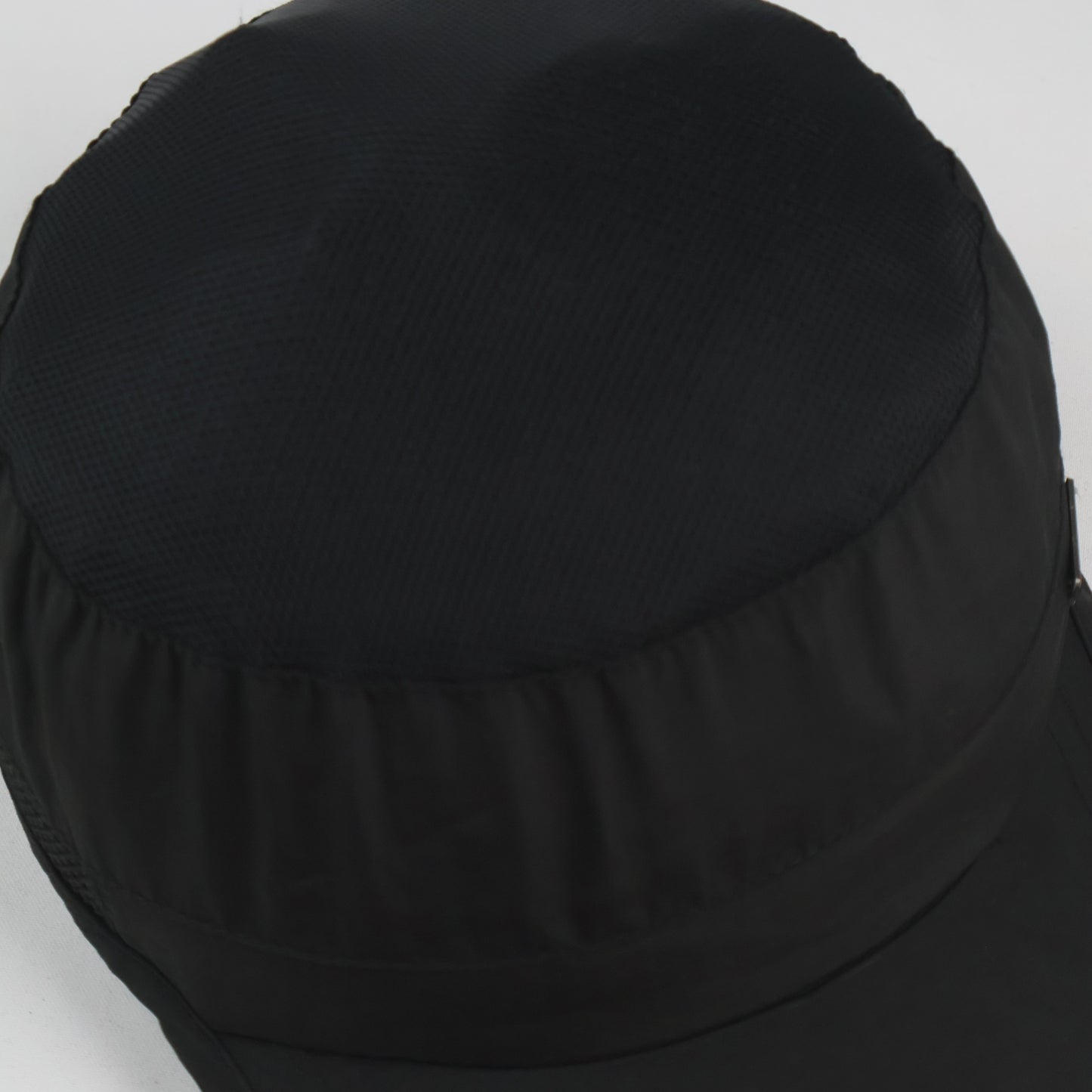 Lightweight All-Black Mesh Cadet Cap