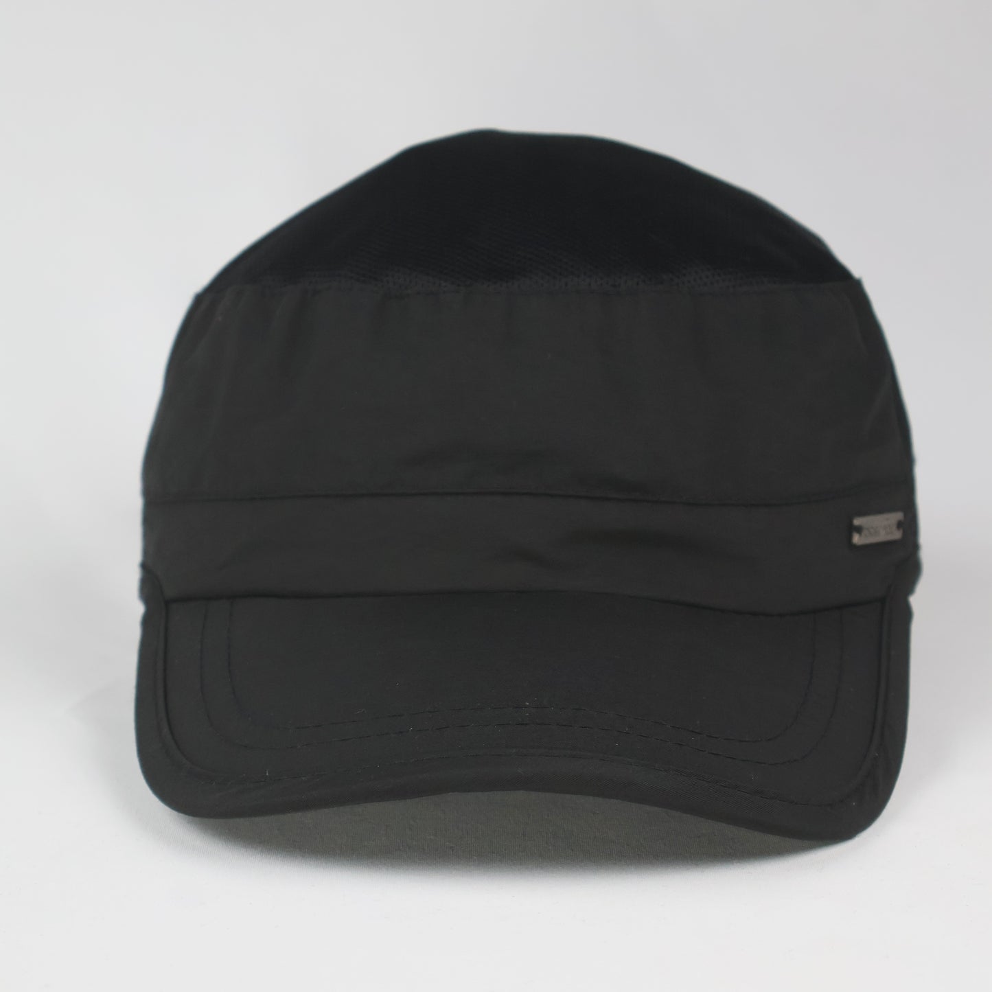Lightweight All-Black Mesh Cadet Cap