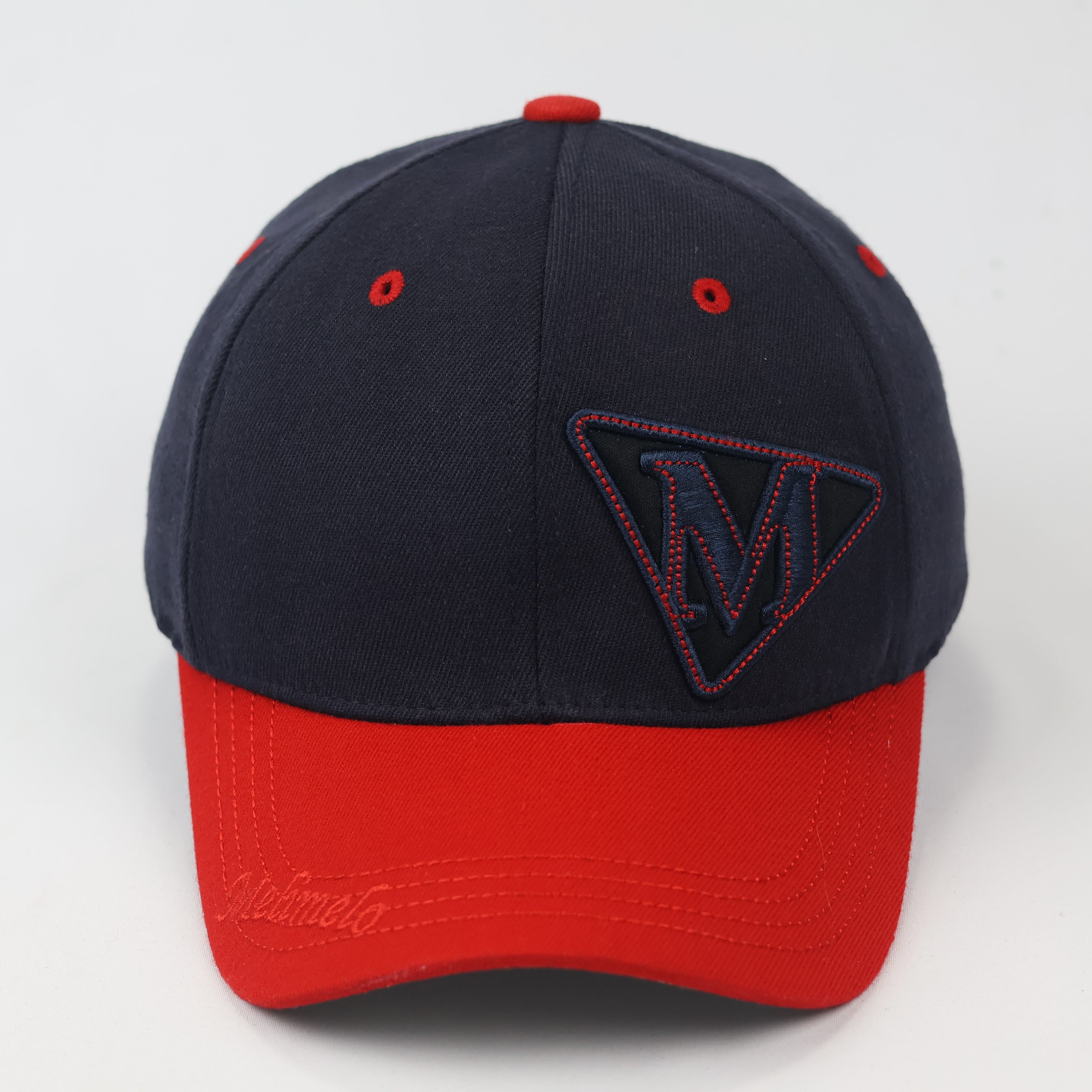 Vintage Navy & Red "M" Letter Graphic Cap – Thrifted Streetwear