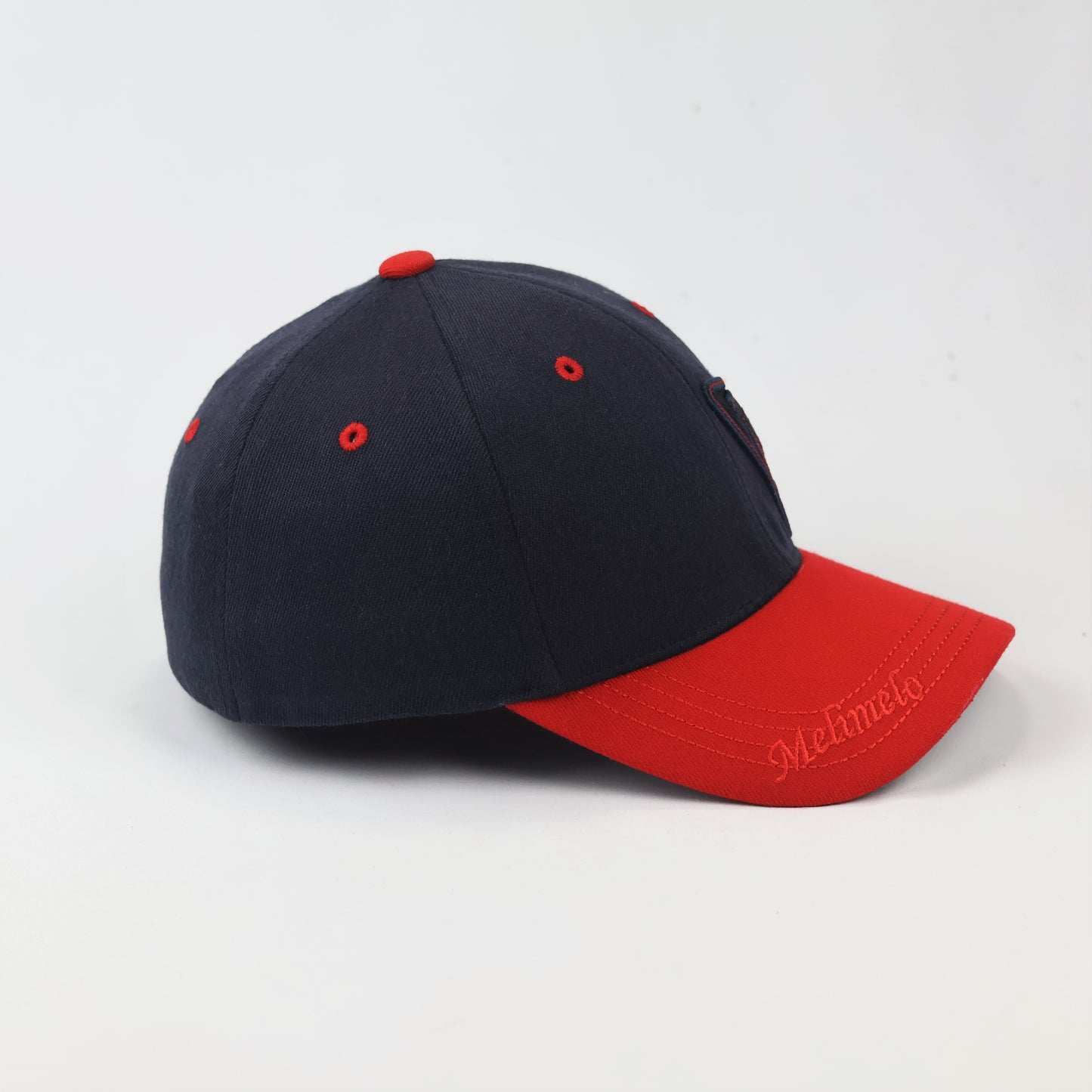 Vintage Navy & Red "M" Letter Graphic Cap – Thrifted Streetwear