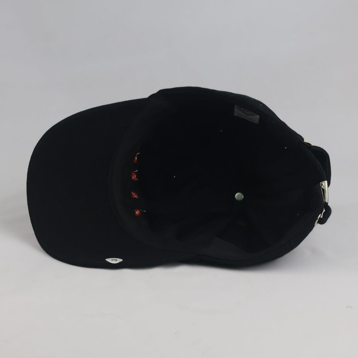 Thrifted Black CIGANO Minimal Lettering Baseball Hat (58-60 cm) | 10249