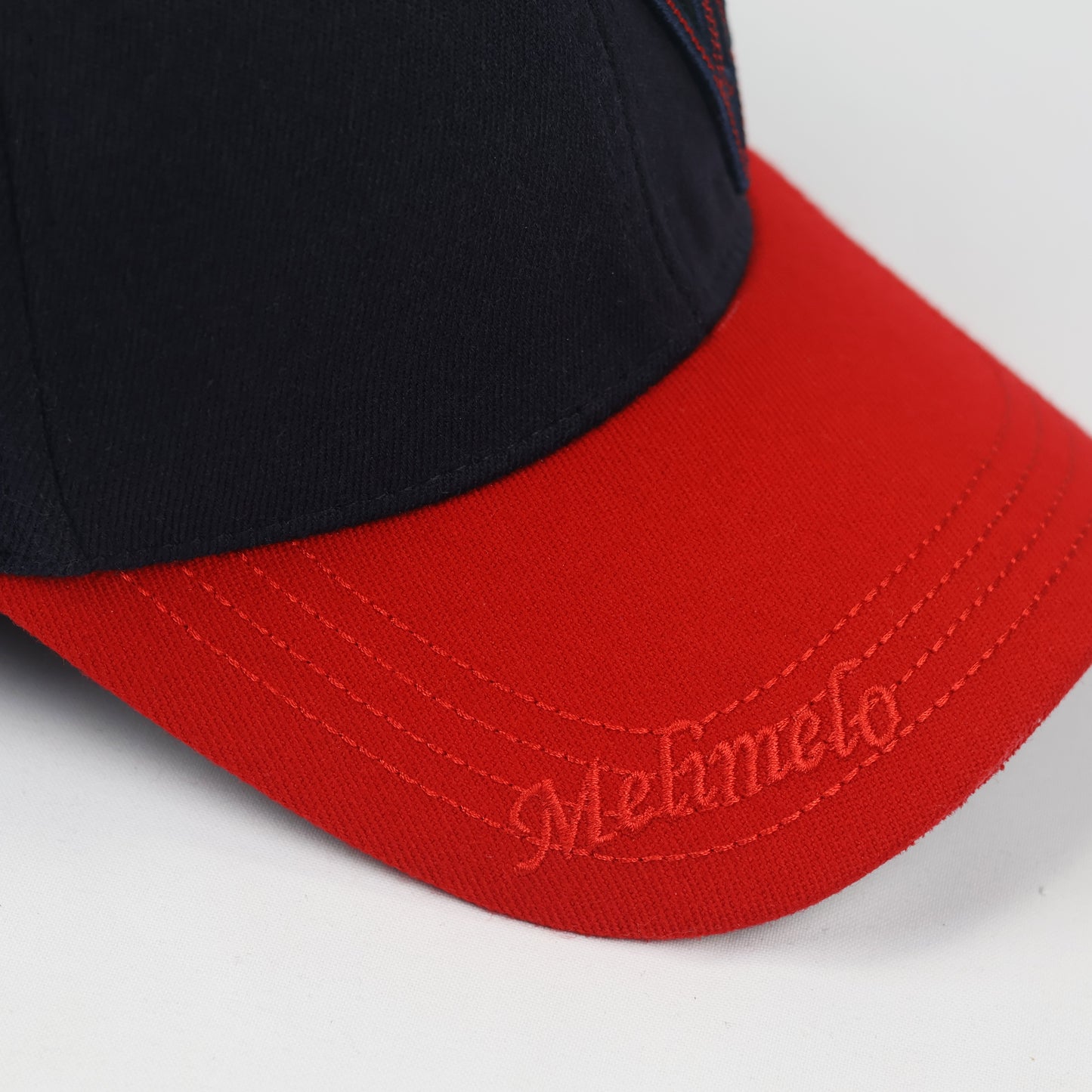 Vintage Navy & Red "M" Letter Graphic Cap – Thrifted Streetwear
