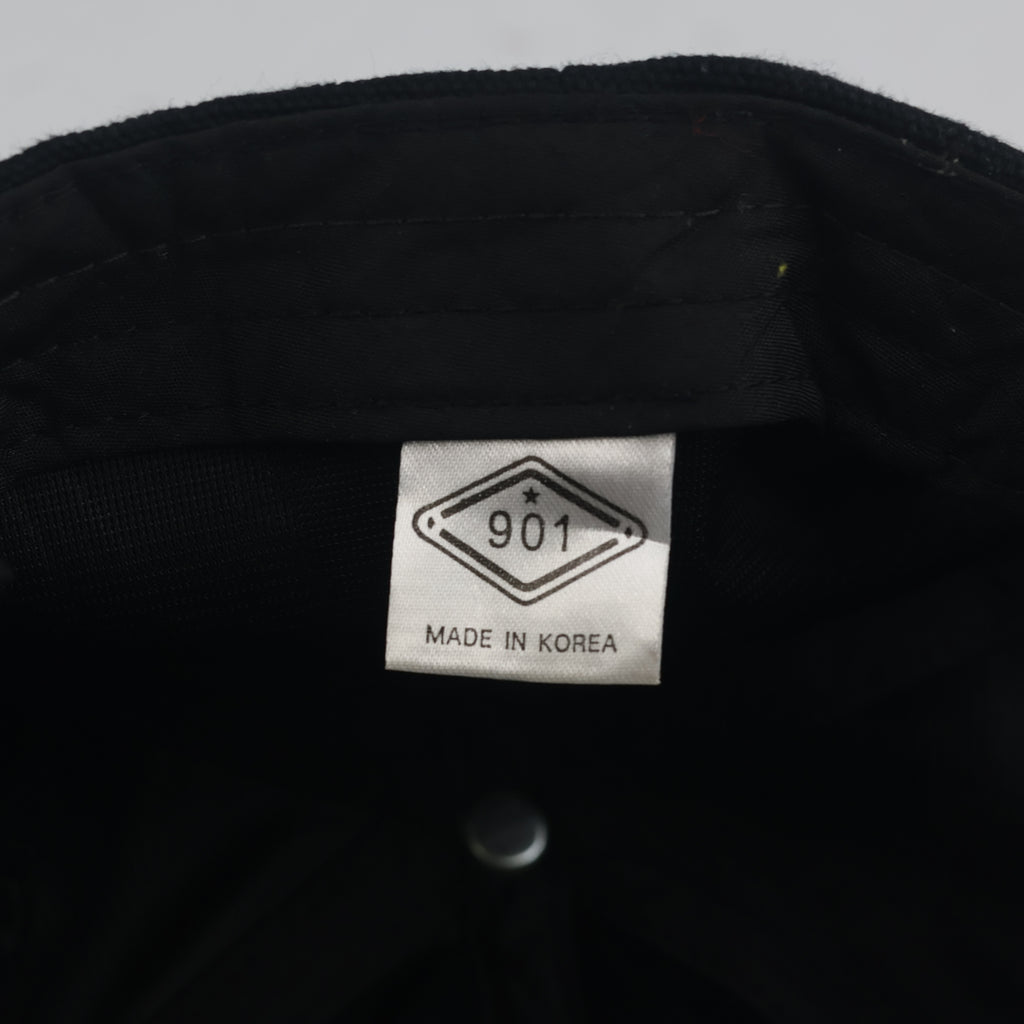 Thrifted Black CIGANO Minimal Lettering Baseball Hat (58-60 cm) | 10249