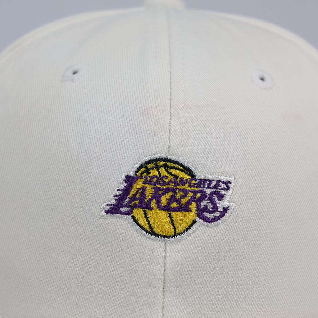 NBA Los Angeles Lakers Off-White Thrifted  Hat